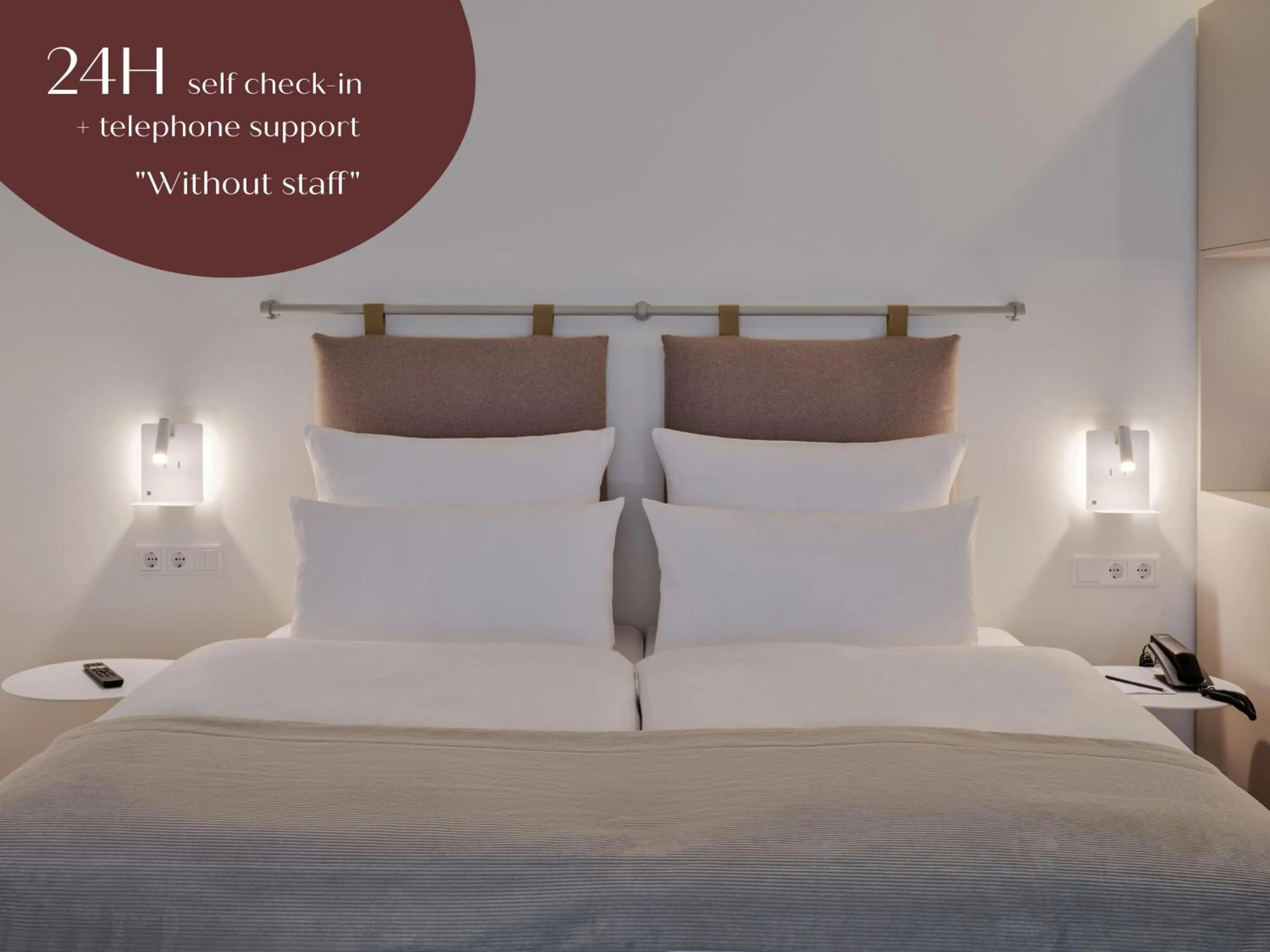 Bed in Classik Hotel Hackescher Markt - Self Check In