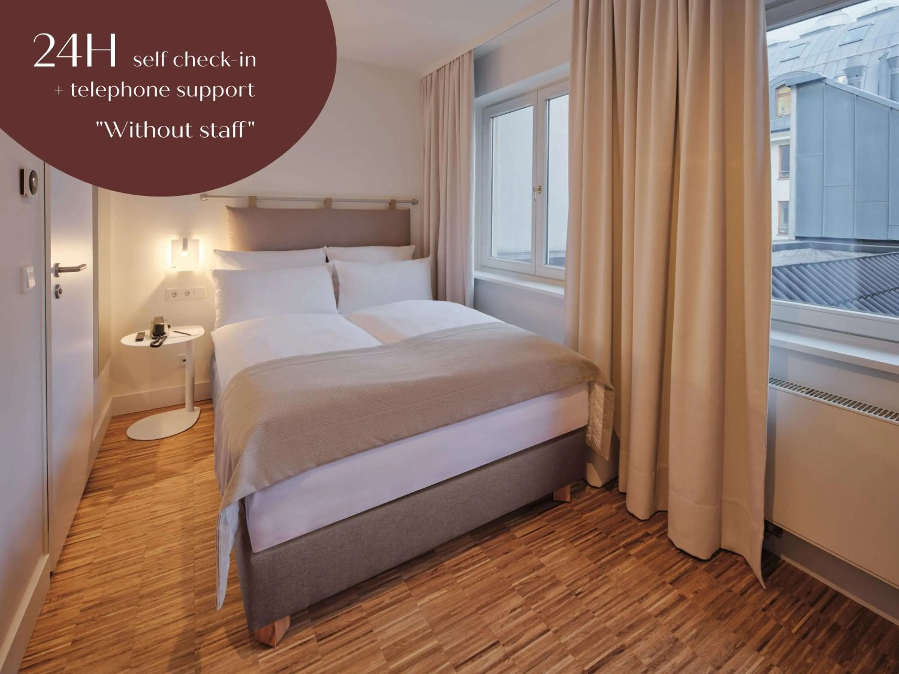 Photo of the whole room, Bed in Classik Hotel Hackescher Markt - Self Check In