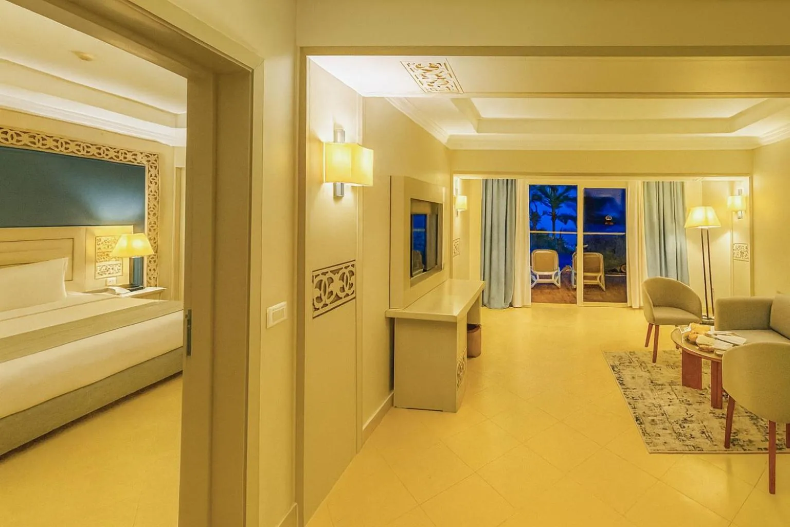 Bed in Sea Beach Edge By Rotana