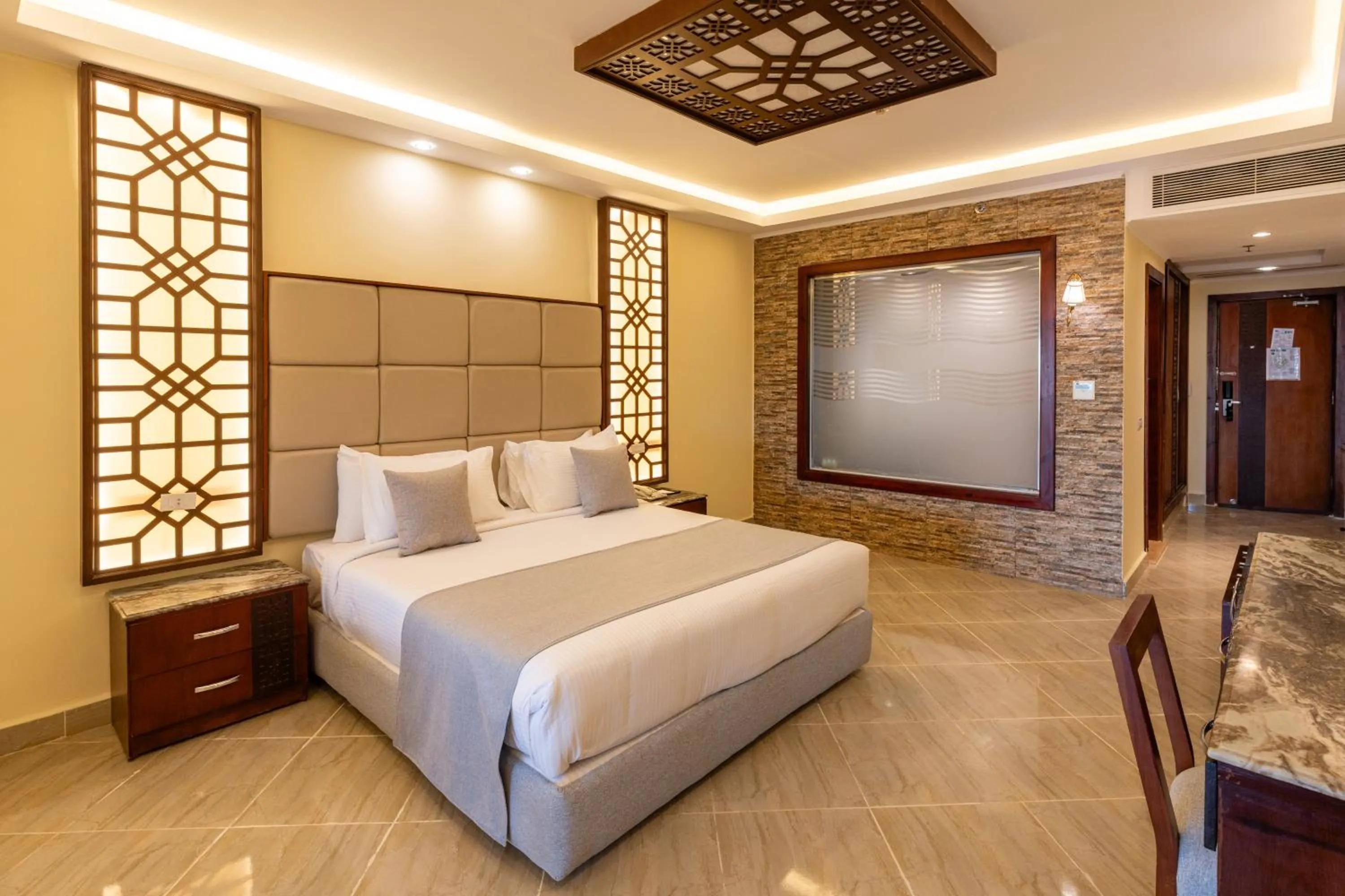 Bed in Sea Beach Edge By Rotana