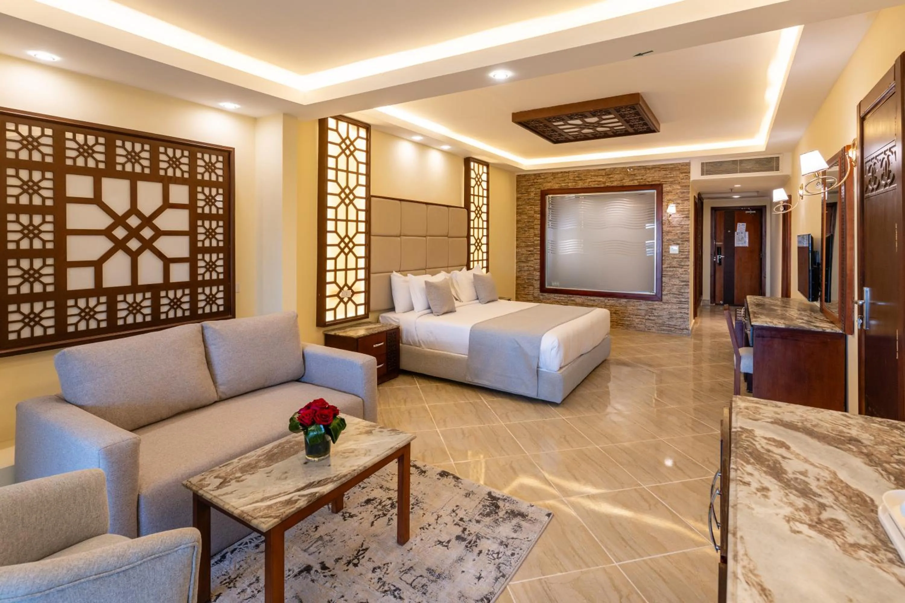 Bed in Sea Beach Edge By Rotana