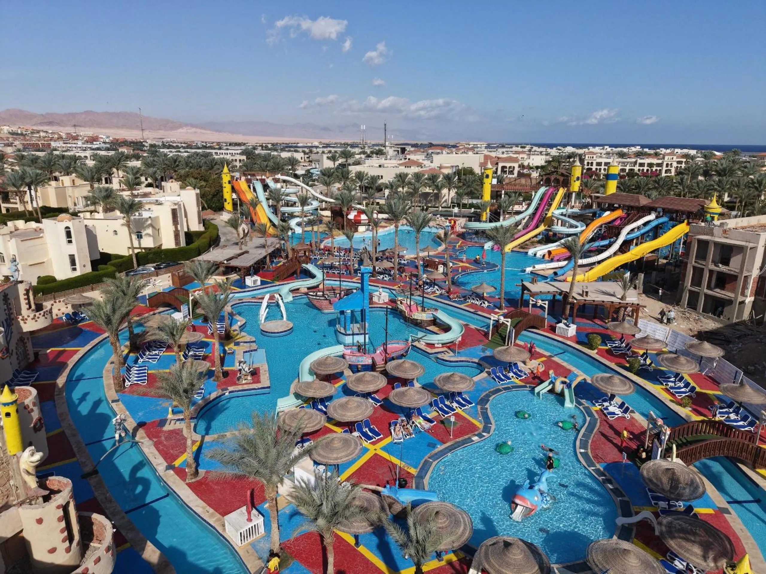 Aqua park in Sea Beach Edge By Rotana