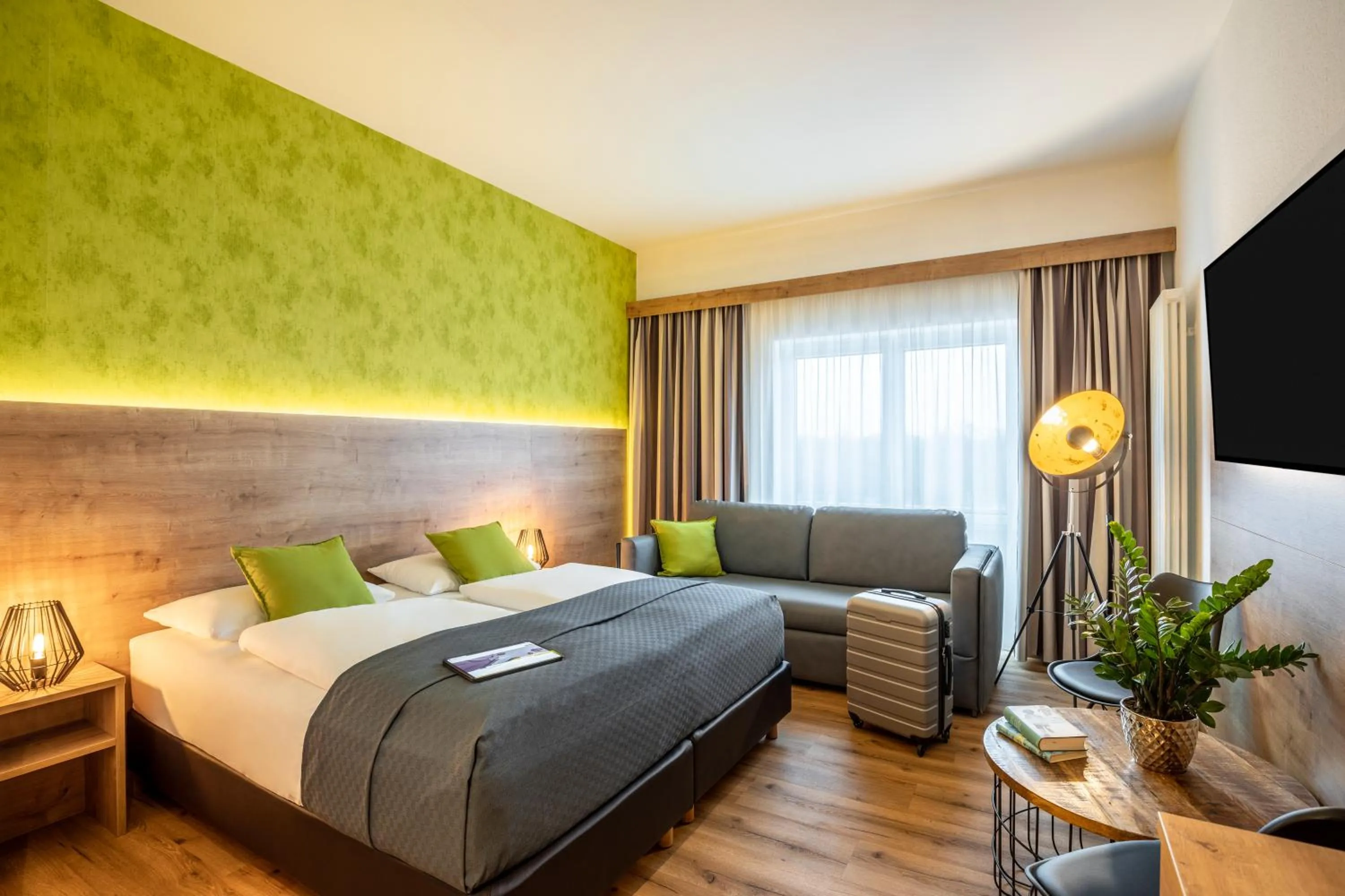 Photo of the whole room, Bed in Mercure Hotel Bad Oeynhausen City