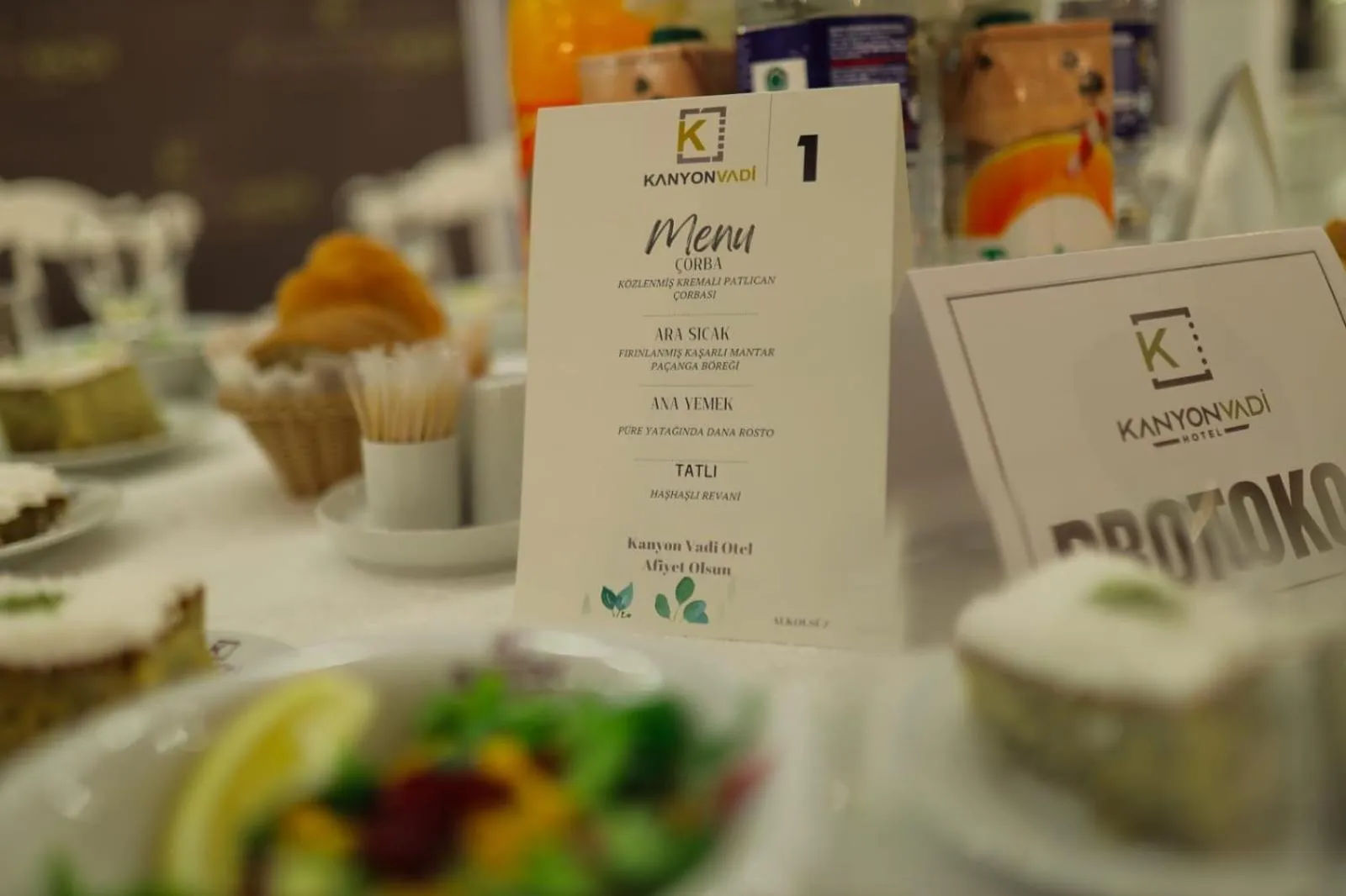 Food and drinks in KanyonVadi Otel SAFRANBOLU-KARABÜK