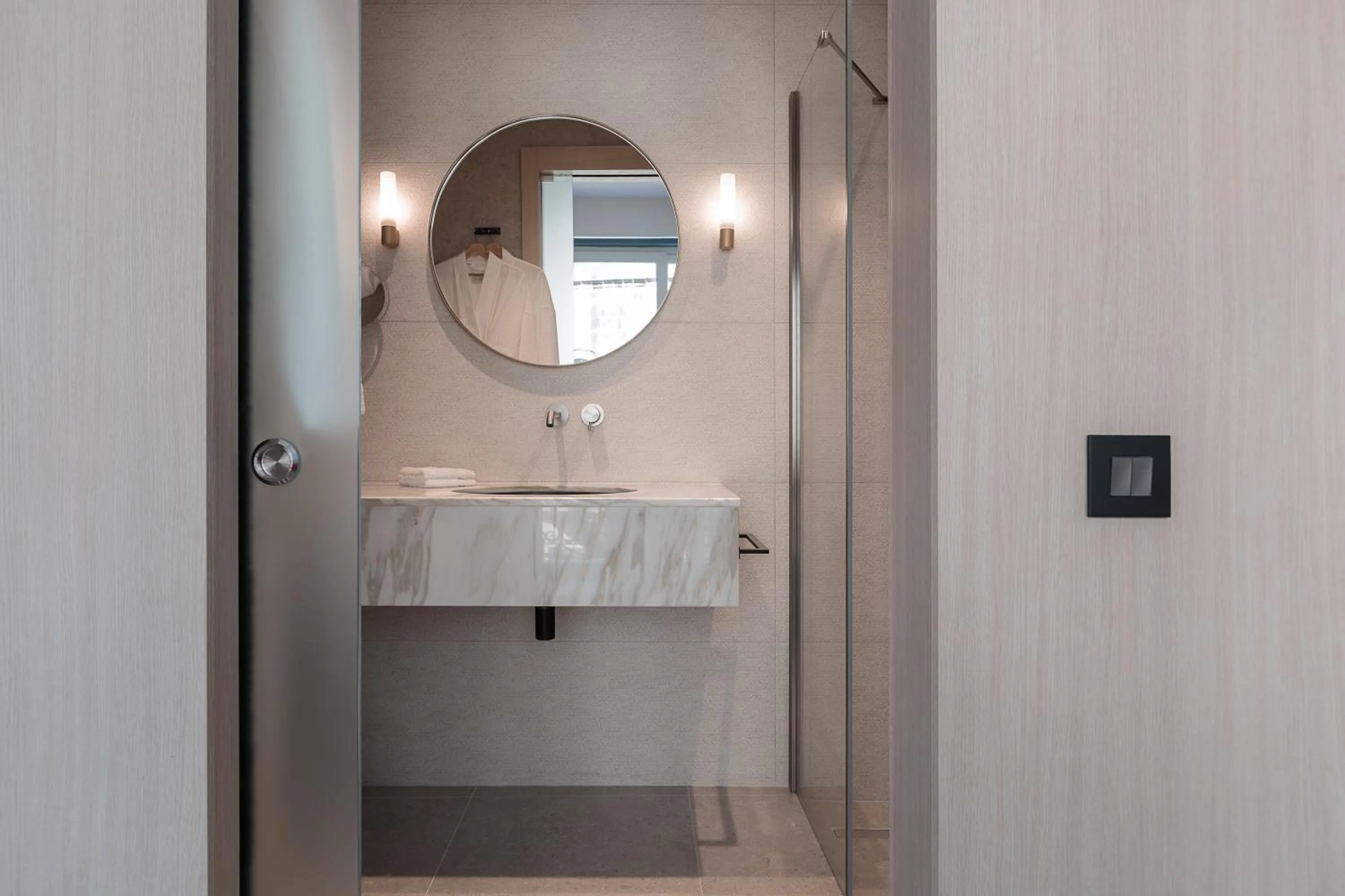 Bathroom in 123 MAINSTREET boutique hotel