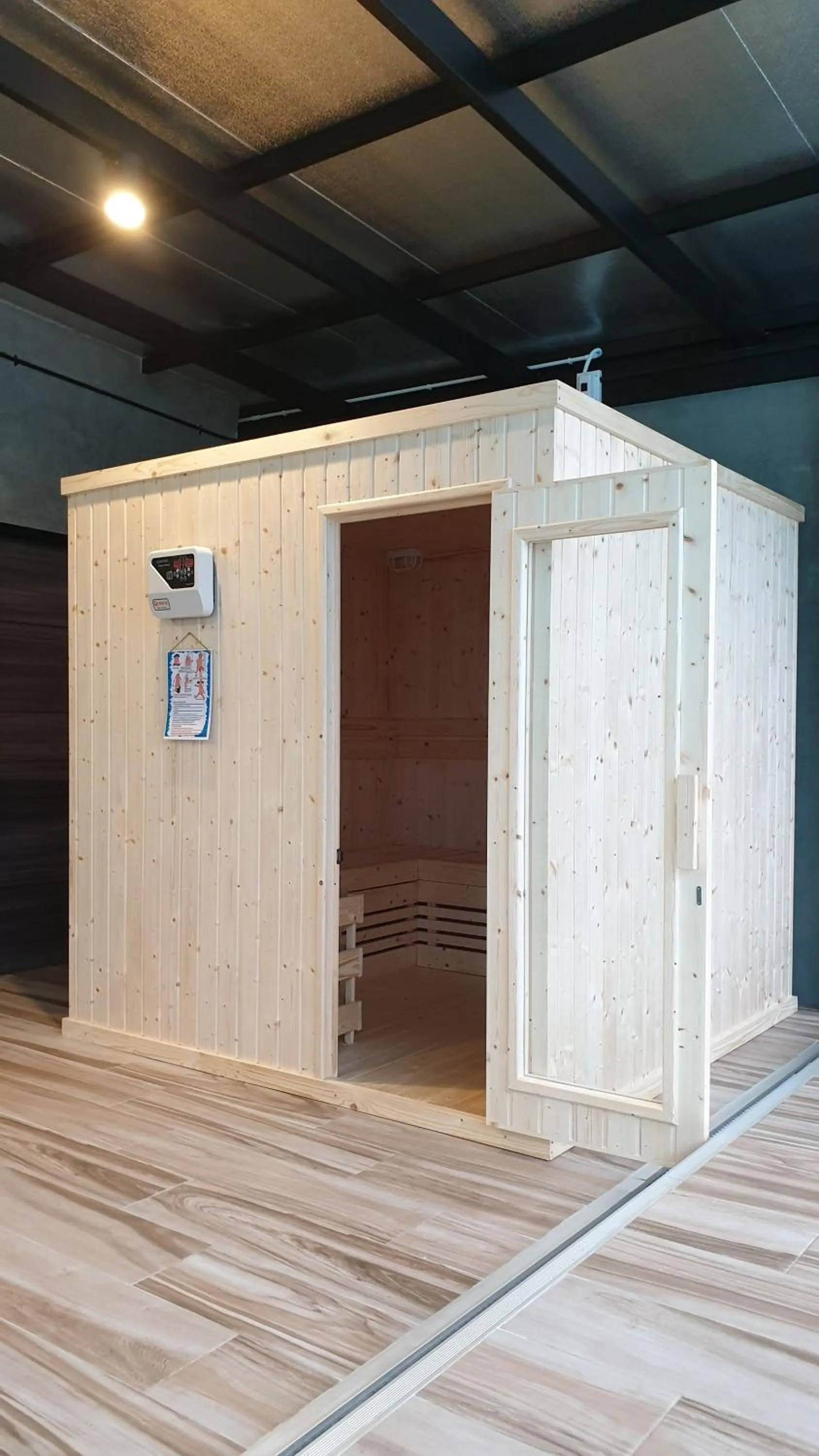 Sauna in Kerepiman Boutique Hotel