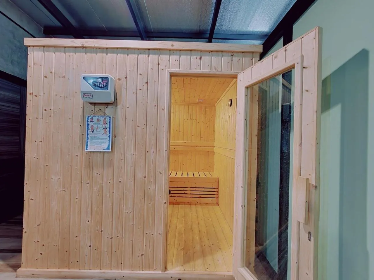 Sauna in Kerepiman Boutique Hotel