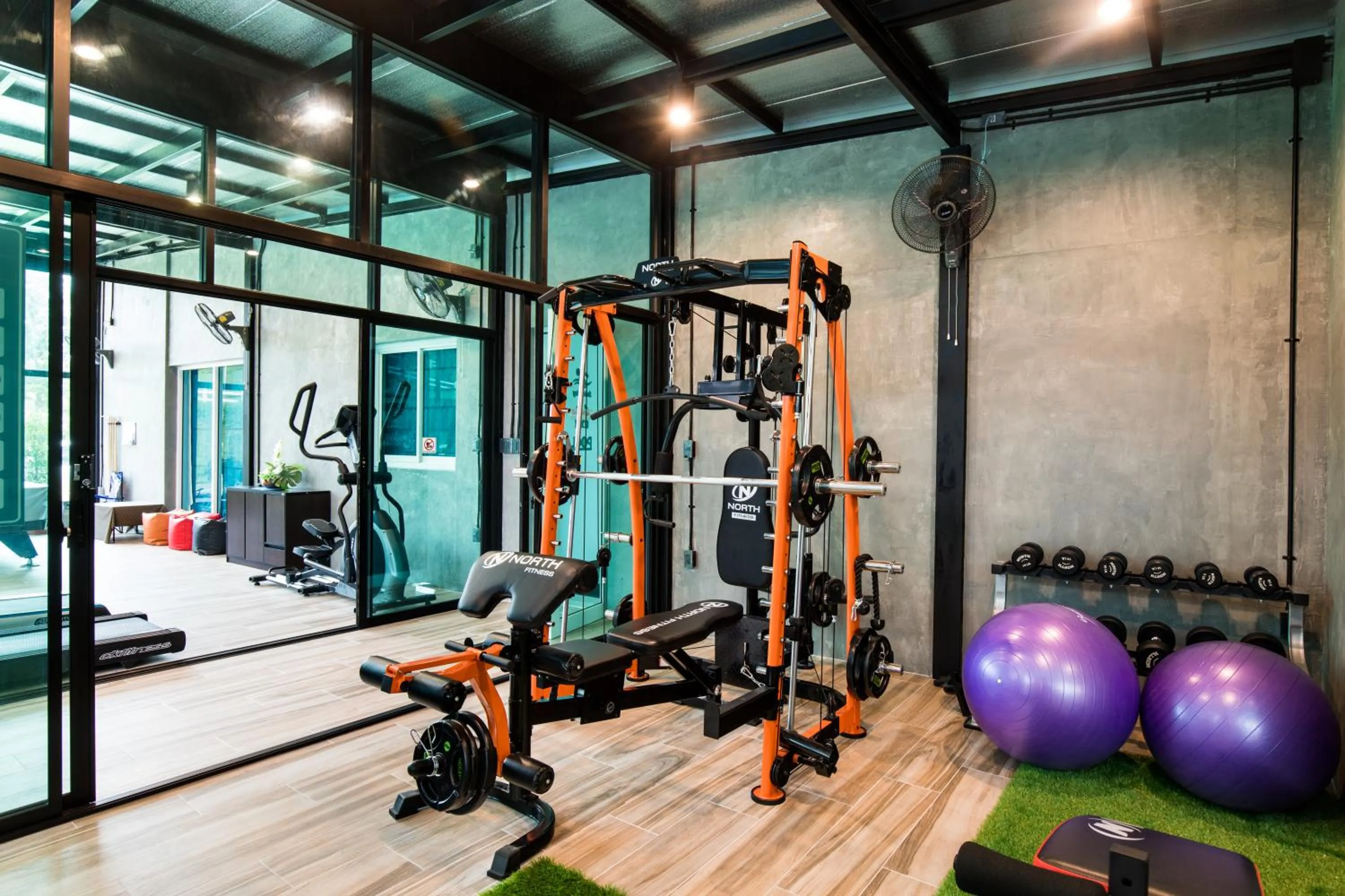 Fitness centre/facilities in Kerepiman Boutique Hotel