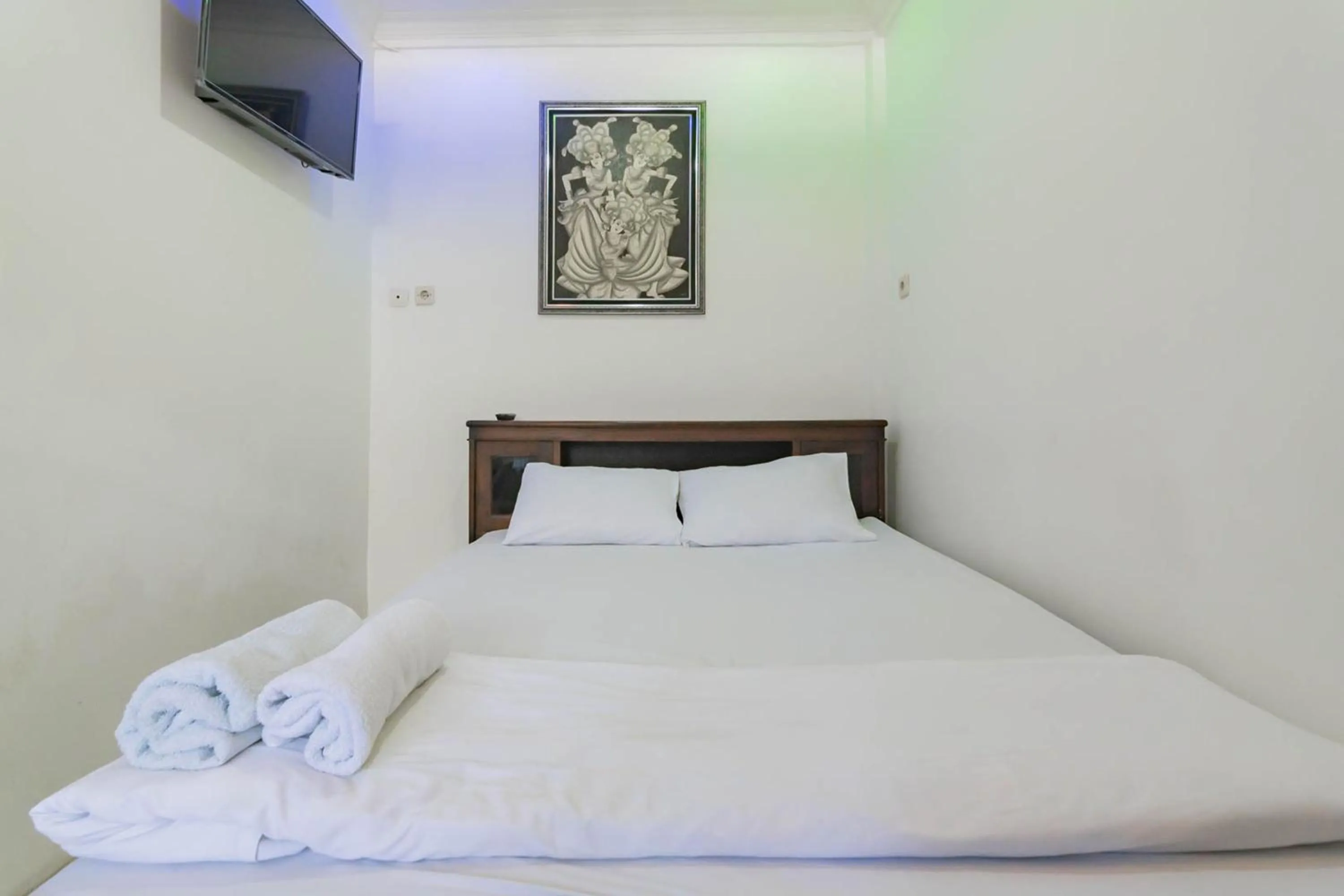Bedroom, Bed in Erika Homestay Lembang Mitra RedDoorz