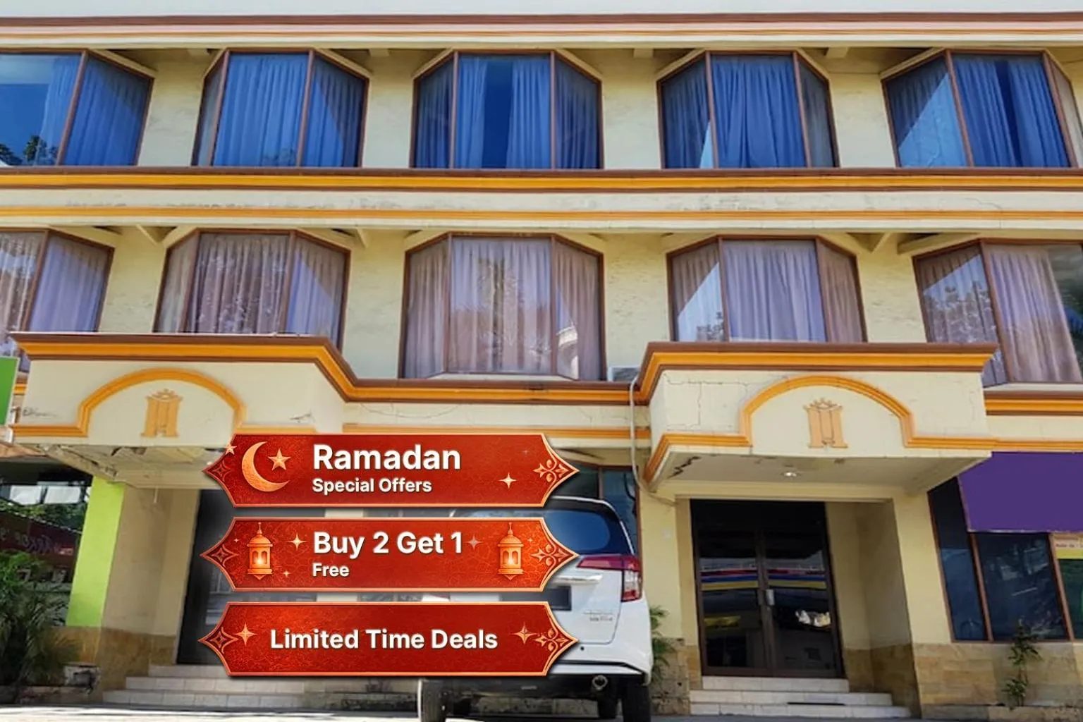 Facade/entrance in Hotel O Istana