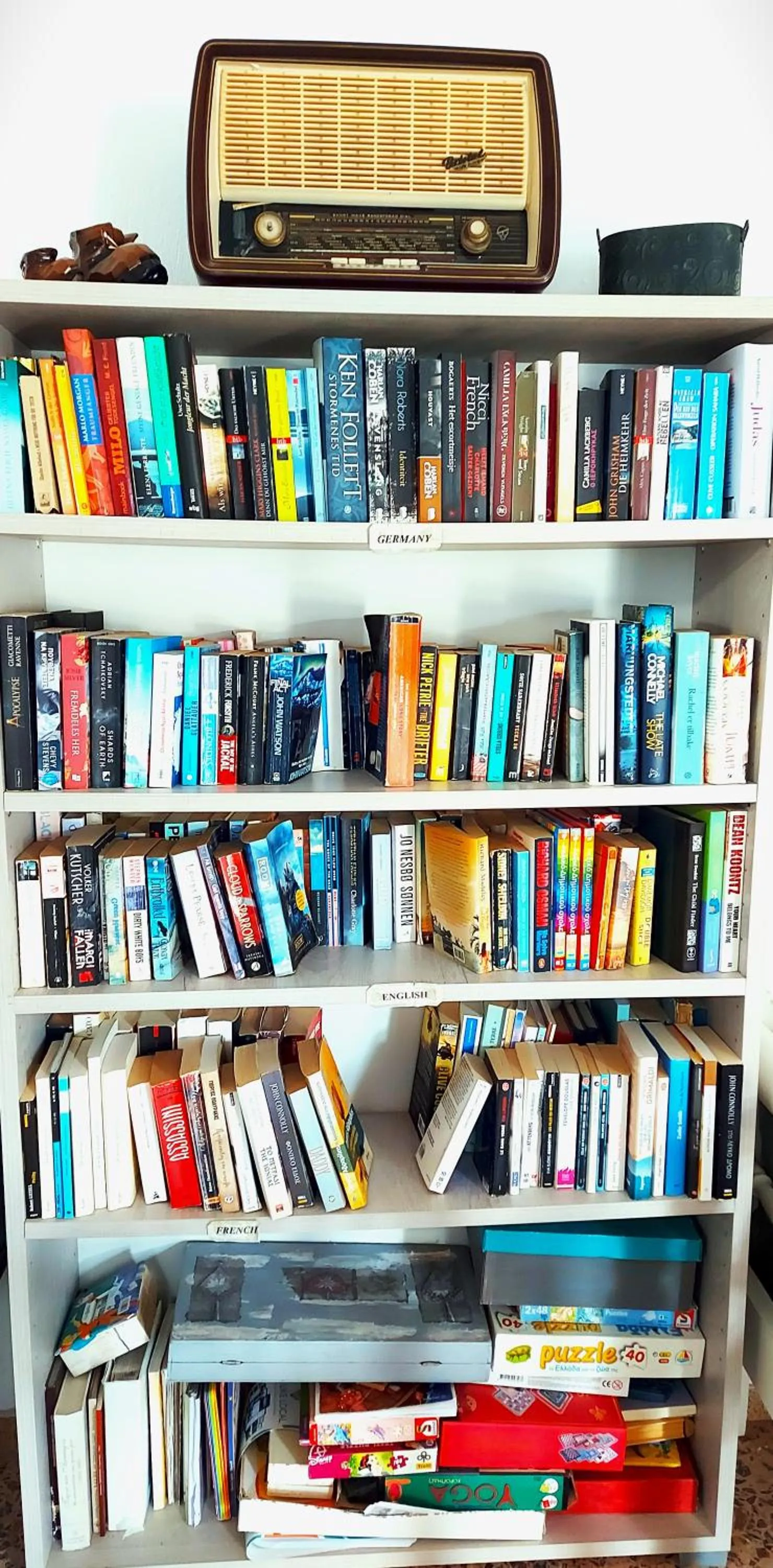 Library in Akteon Hotel