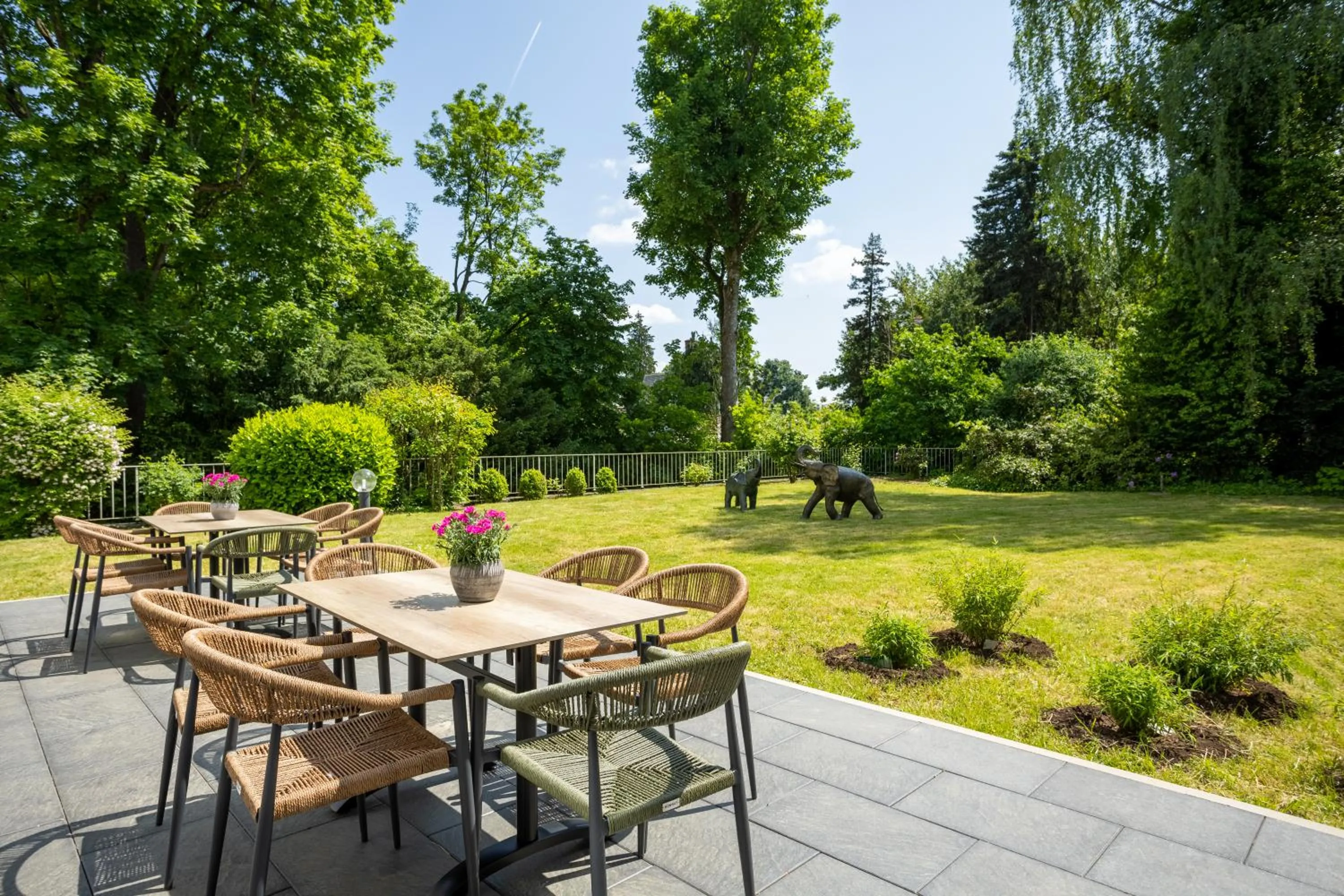 Garden in Concorde Hotel Viktoria