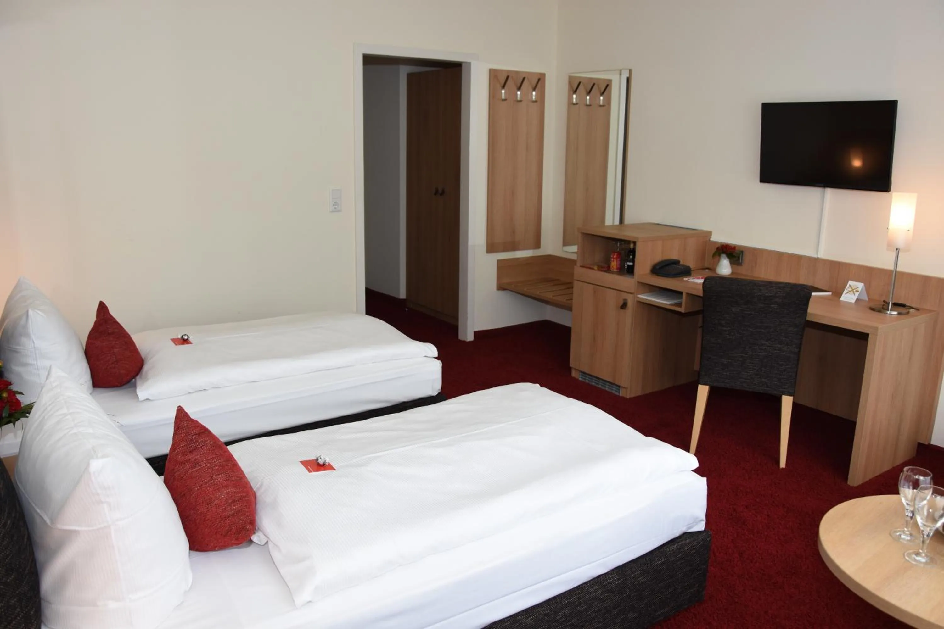 Bed in Concorde Hotel Viktoria