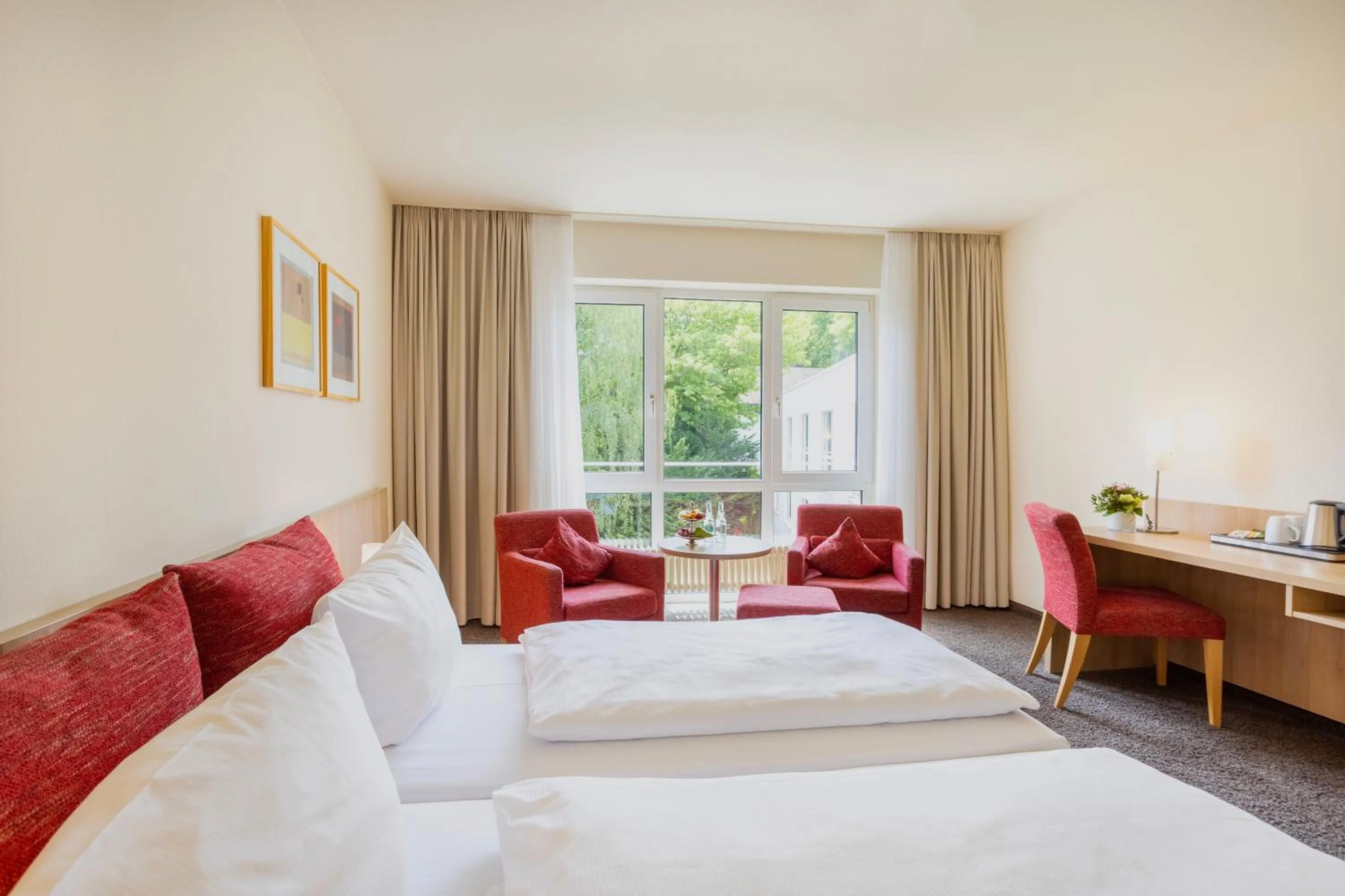 Photo of the whole room, Bed in Concorde Hotel Viktoria