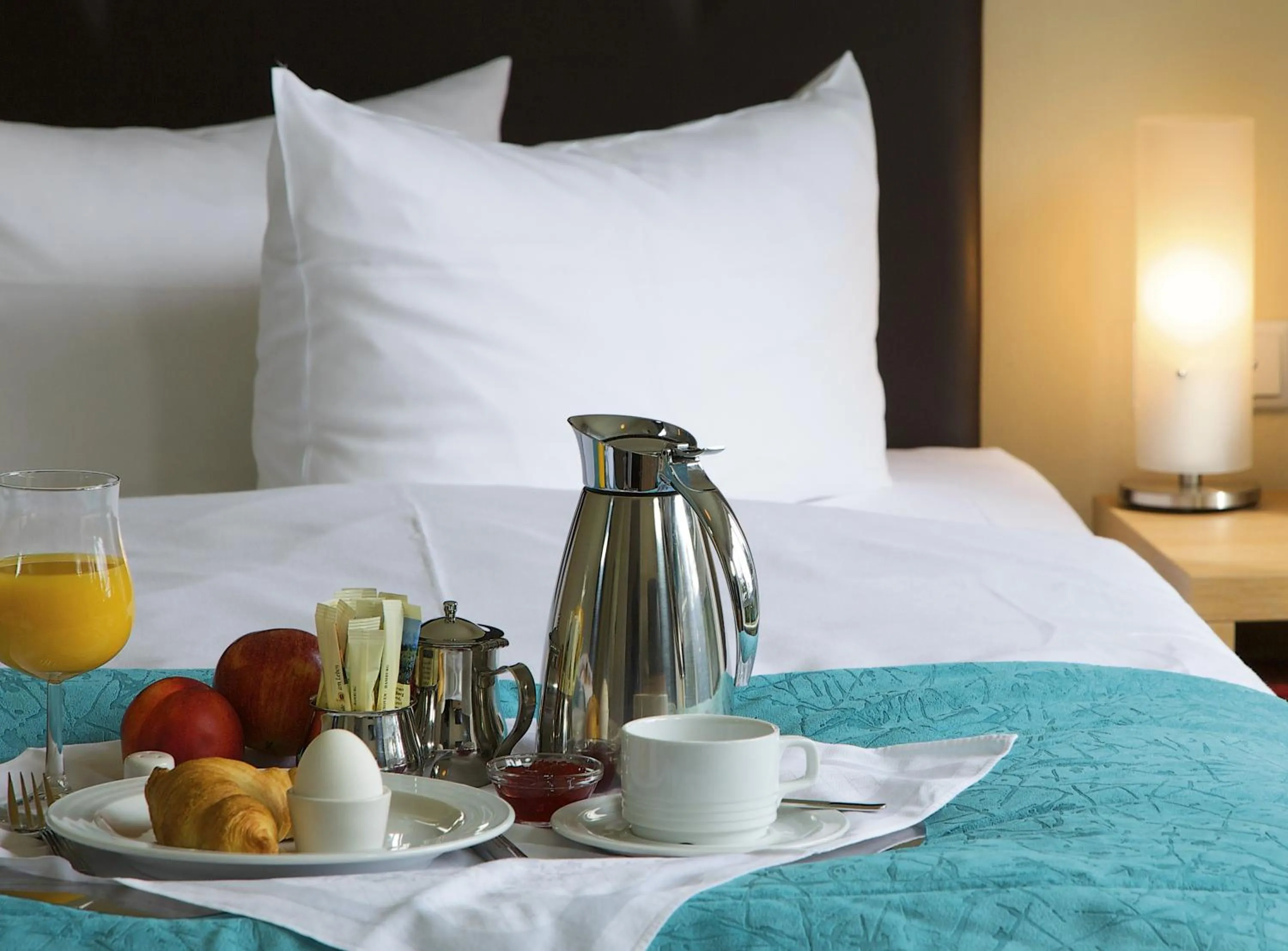 Bed in Concorde Hotel Viktoria