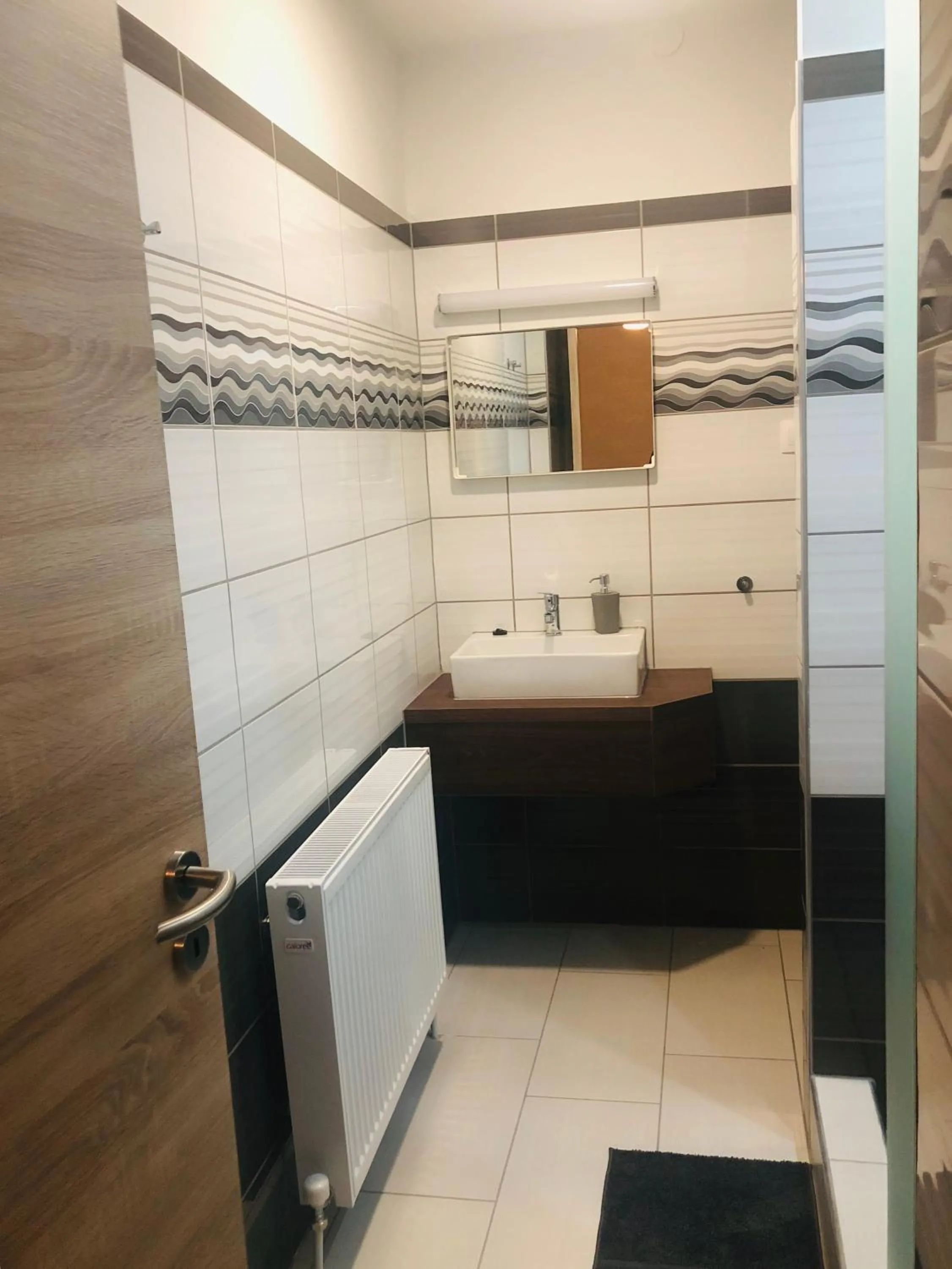 Bathroom in Oázis Panzió