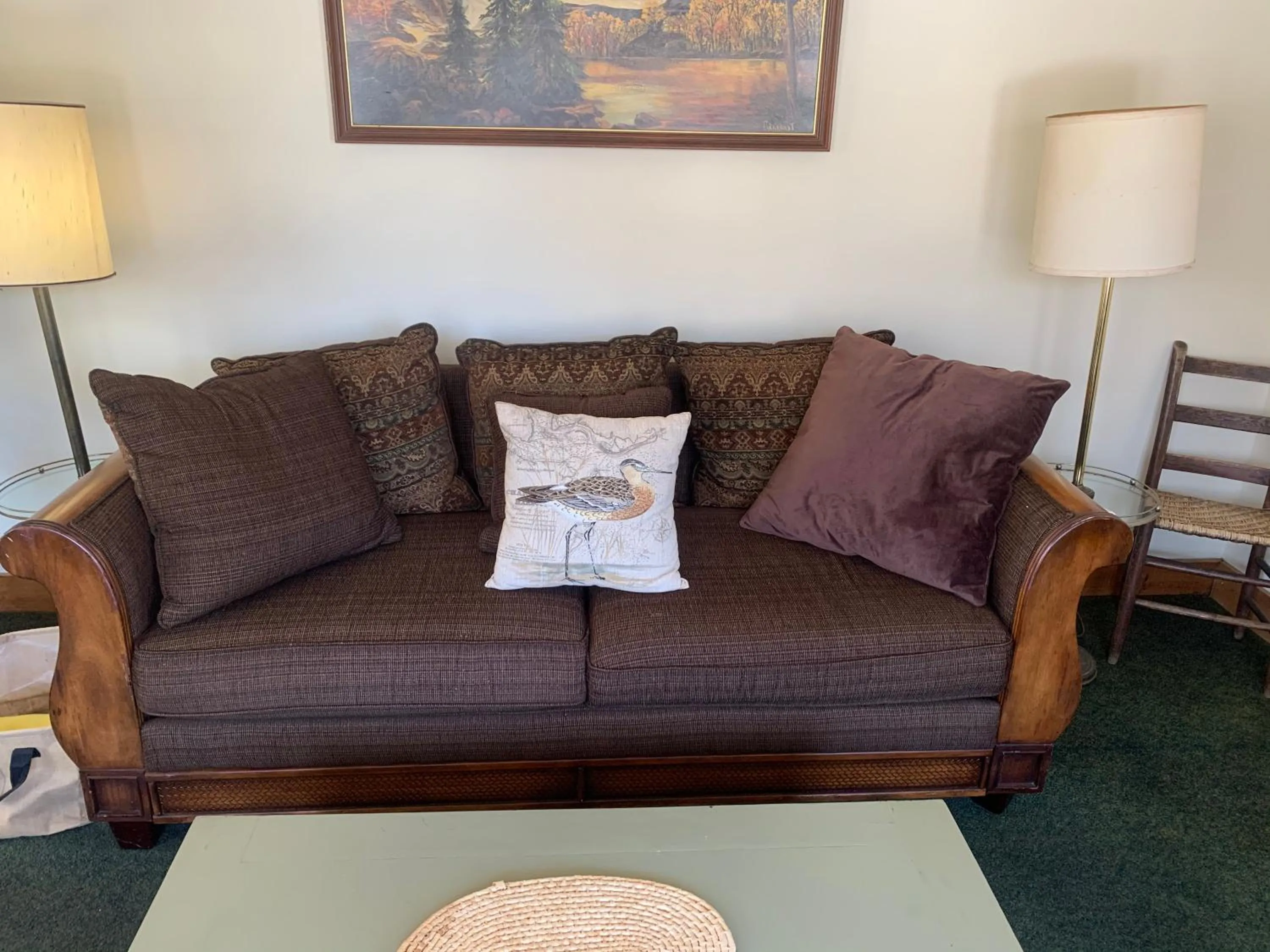 Seating area in Brook Road Inn