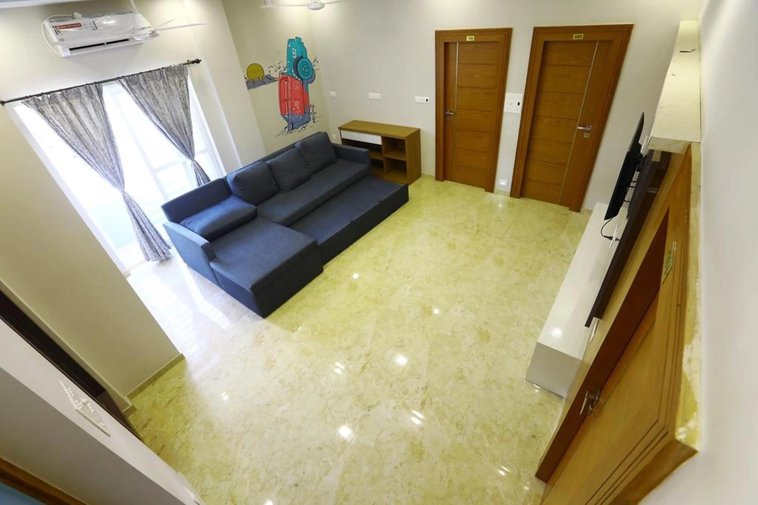 Living room in Classio Residency