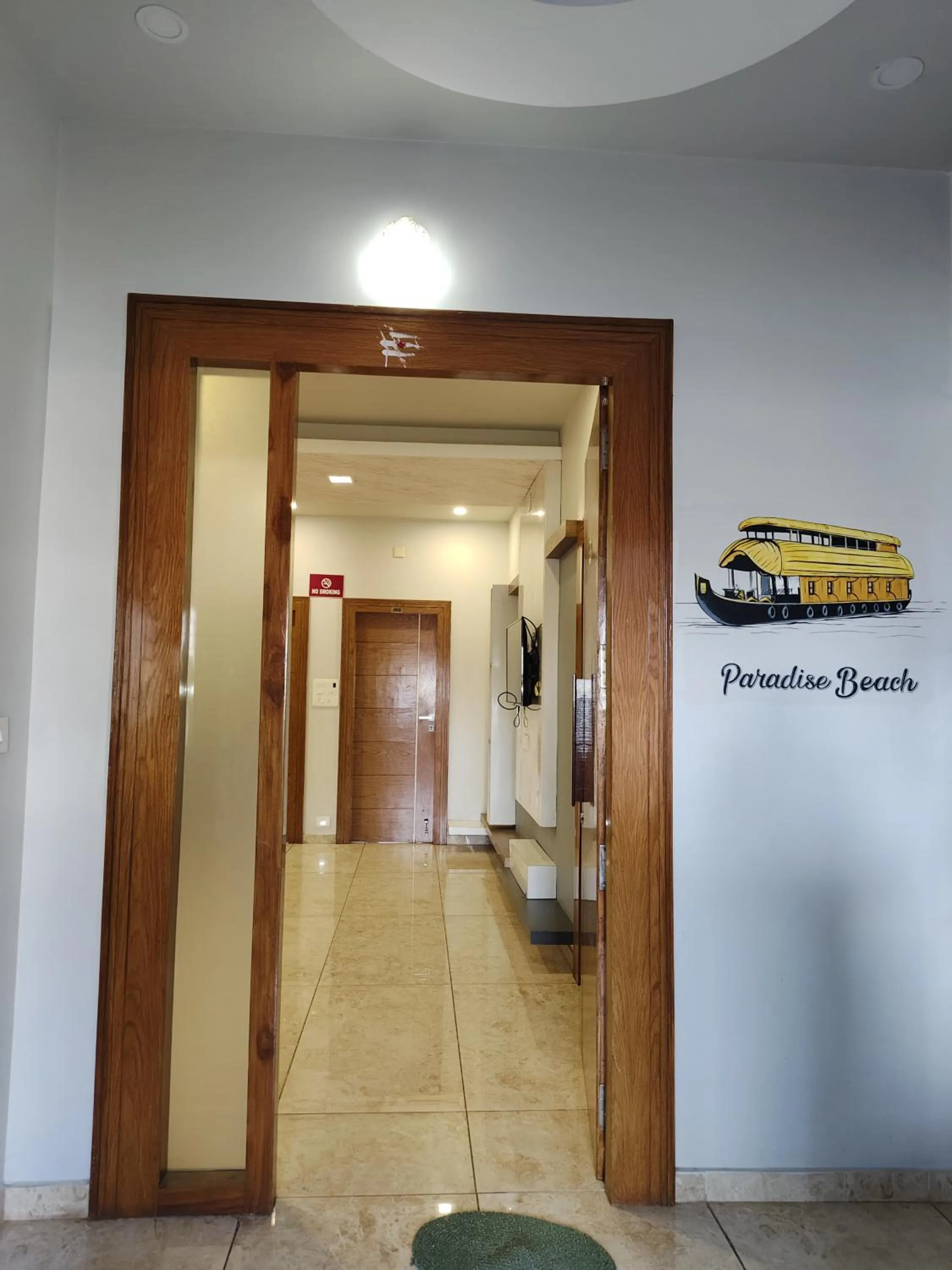 Seating area in Classio Residency