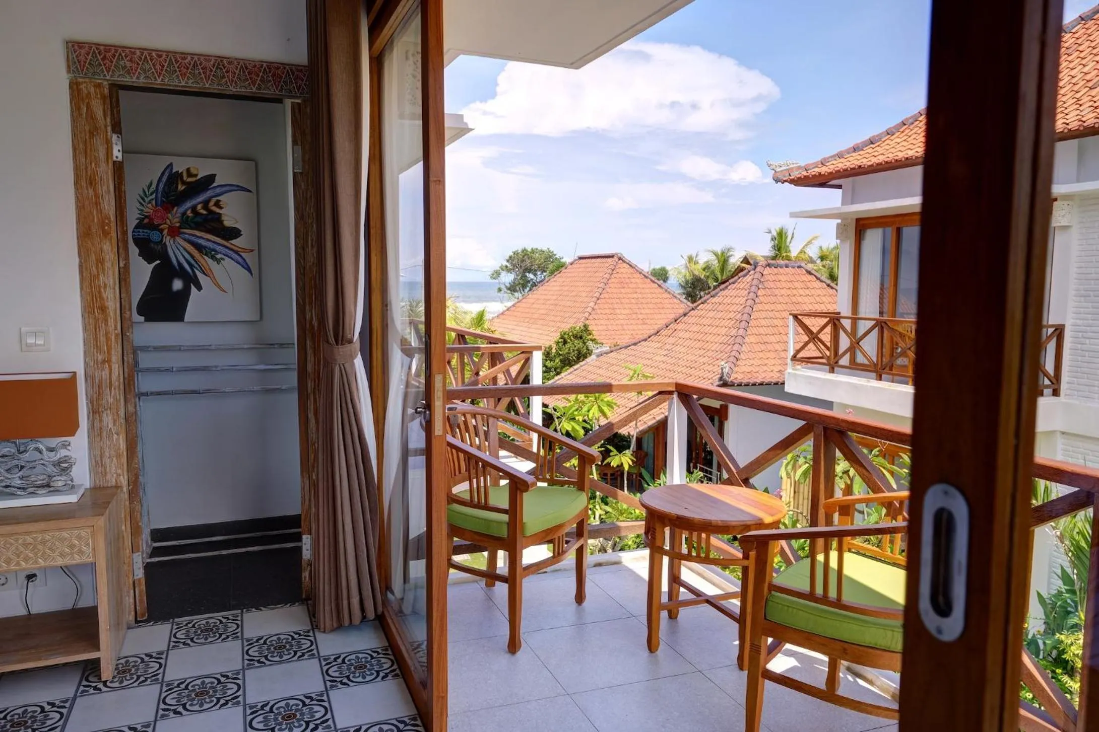 Patio in Wide Sands Beach Retreat
