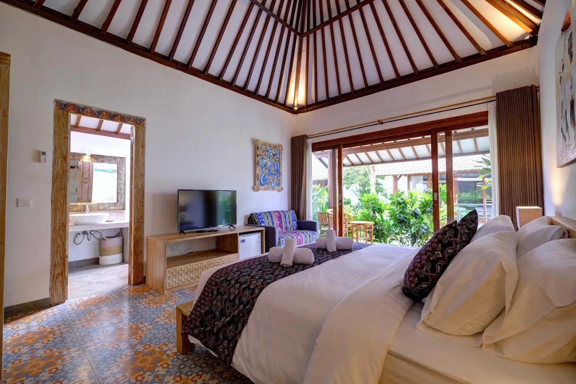 TV and multimedia, Bed in Wide Sands Beach Retreat