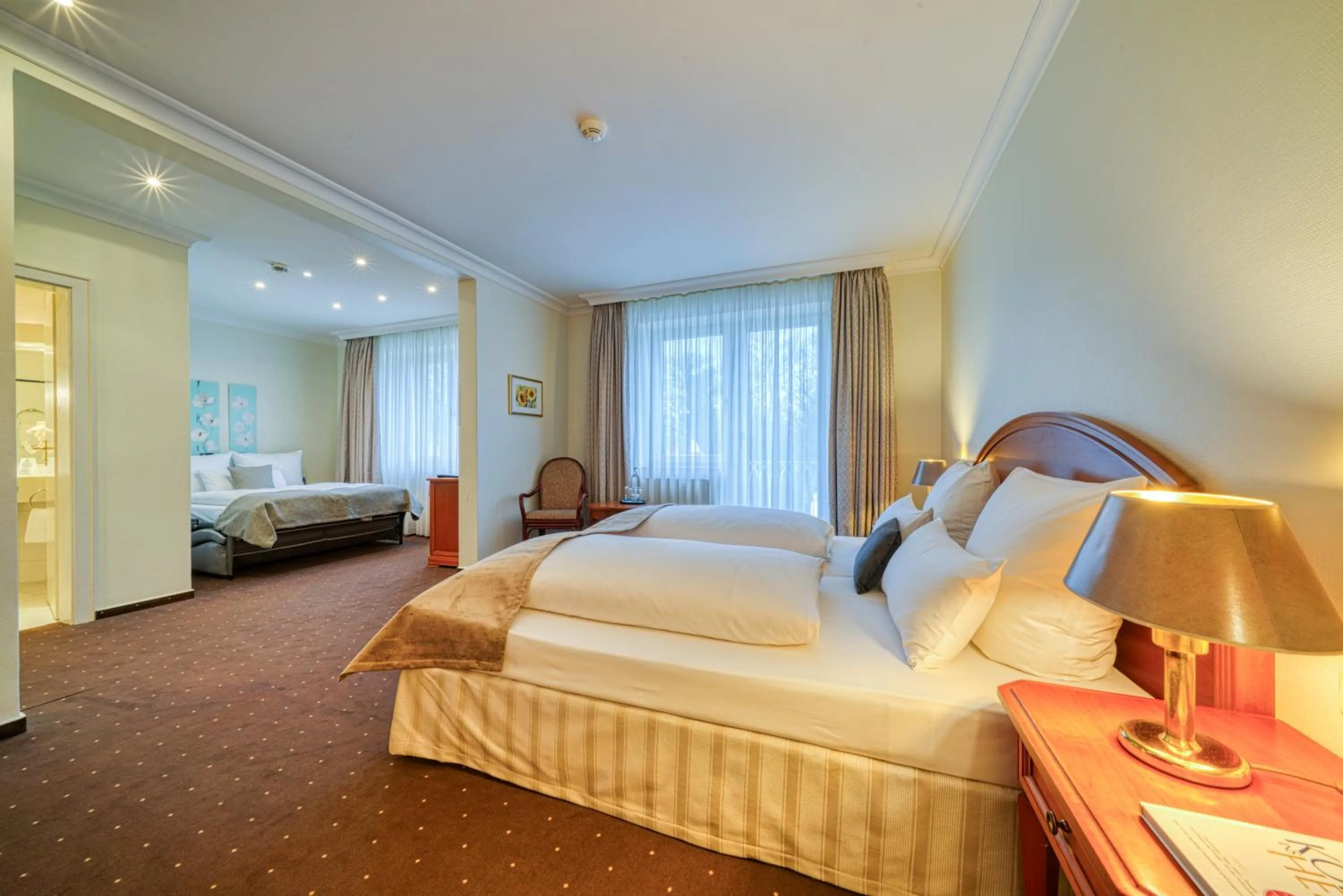 Bed in Parkhotel Am Glienberg by NP