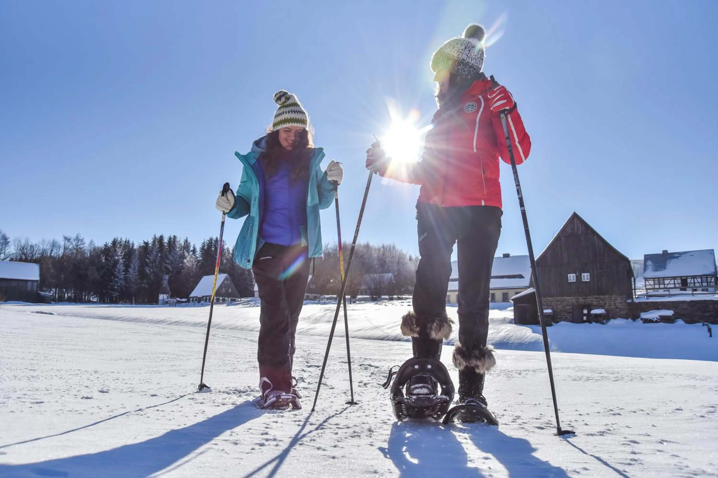 Hiking in Hotel Erbgericht Buntes Haus