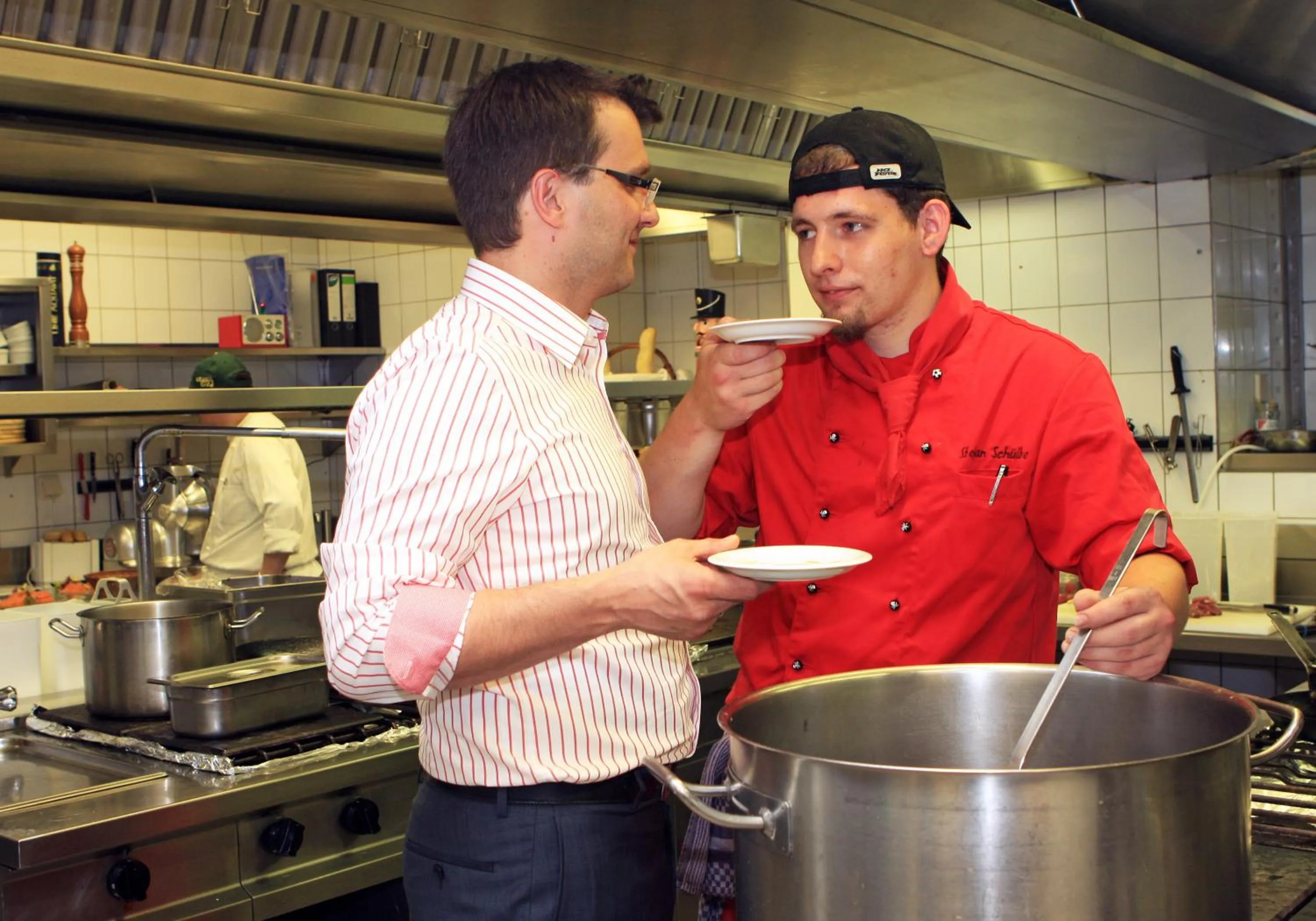 Staff in Hotel Erbgericht Buntes Haus