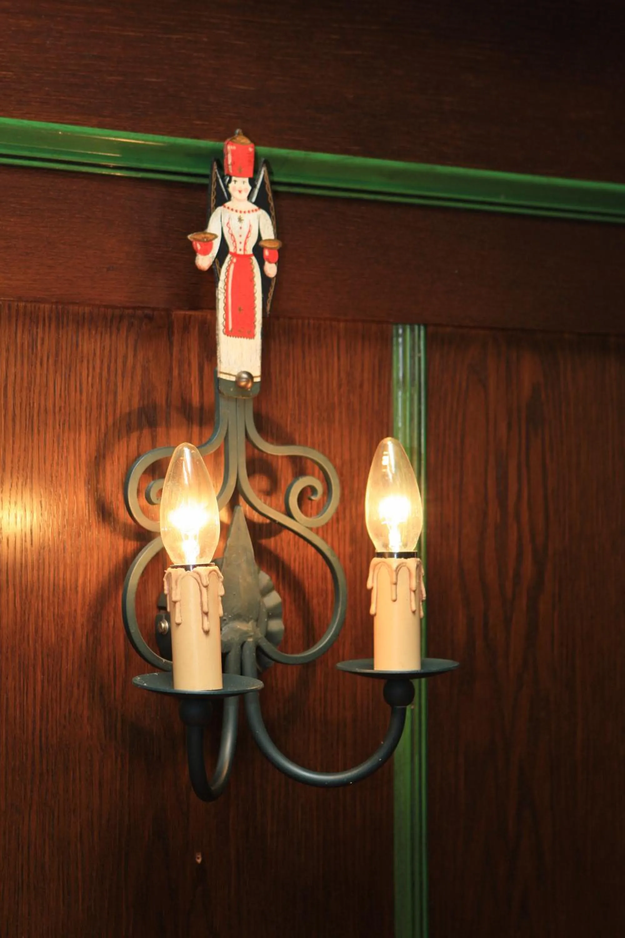 Decorative detail in Hotel Erbgericht Buntes Haus