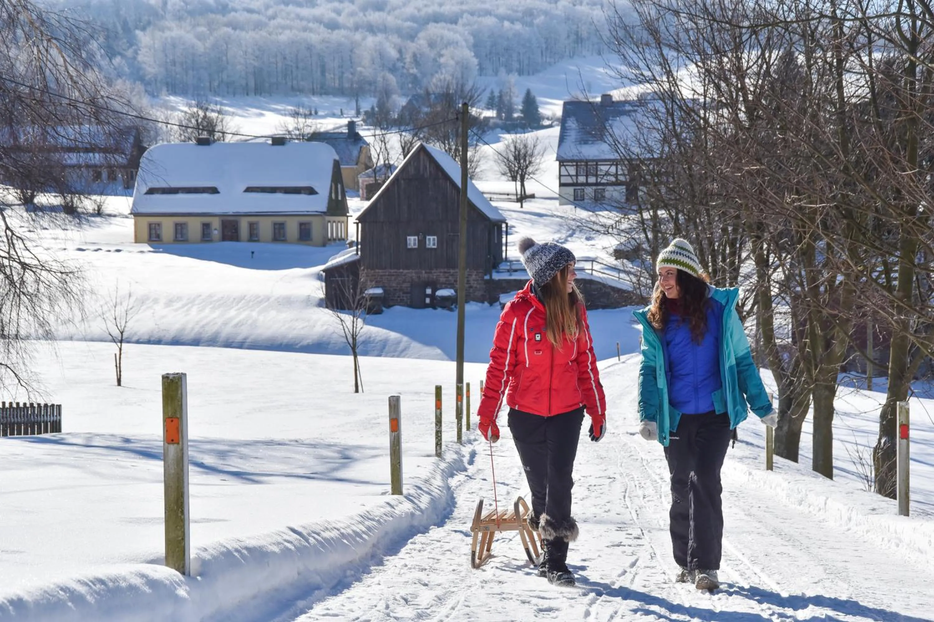 Natural landscape in Hotel Erbgericht Buntes Haus