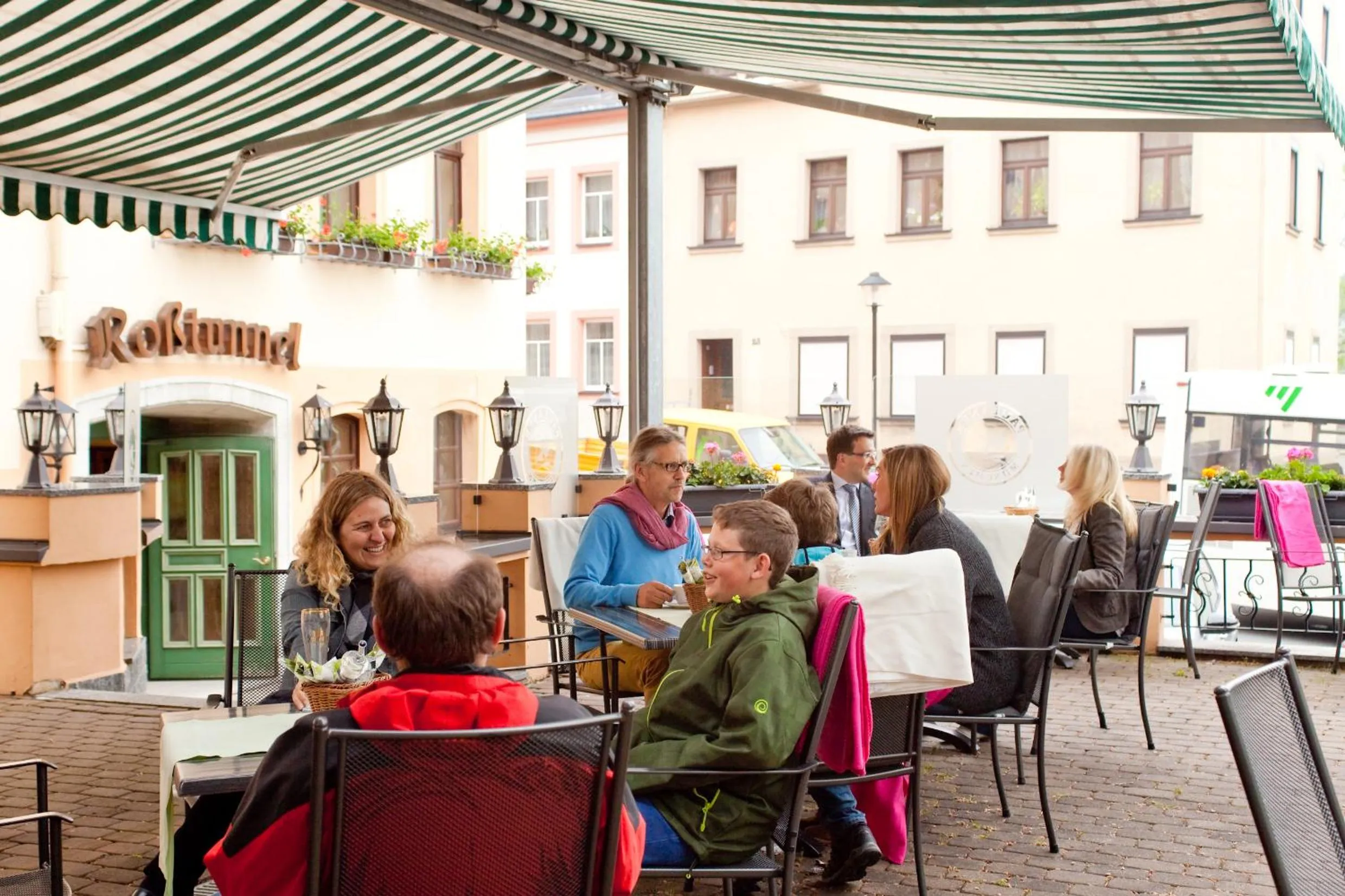 Patio in Hotel Weißes Roß