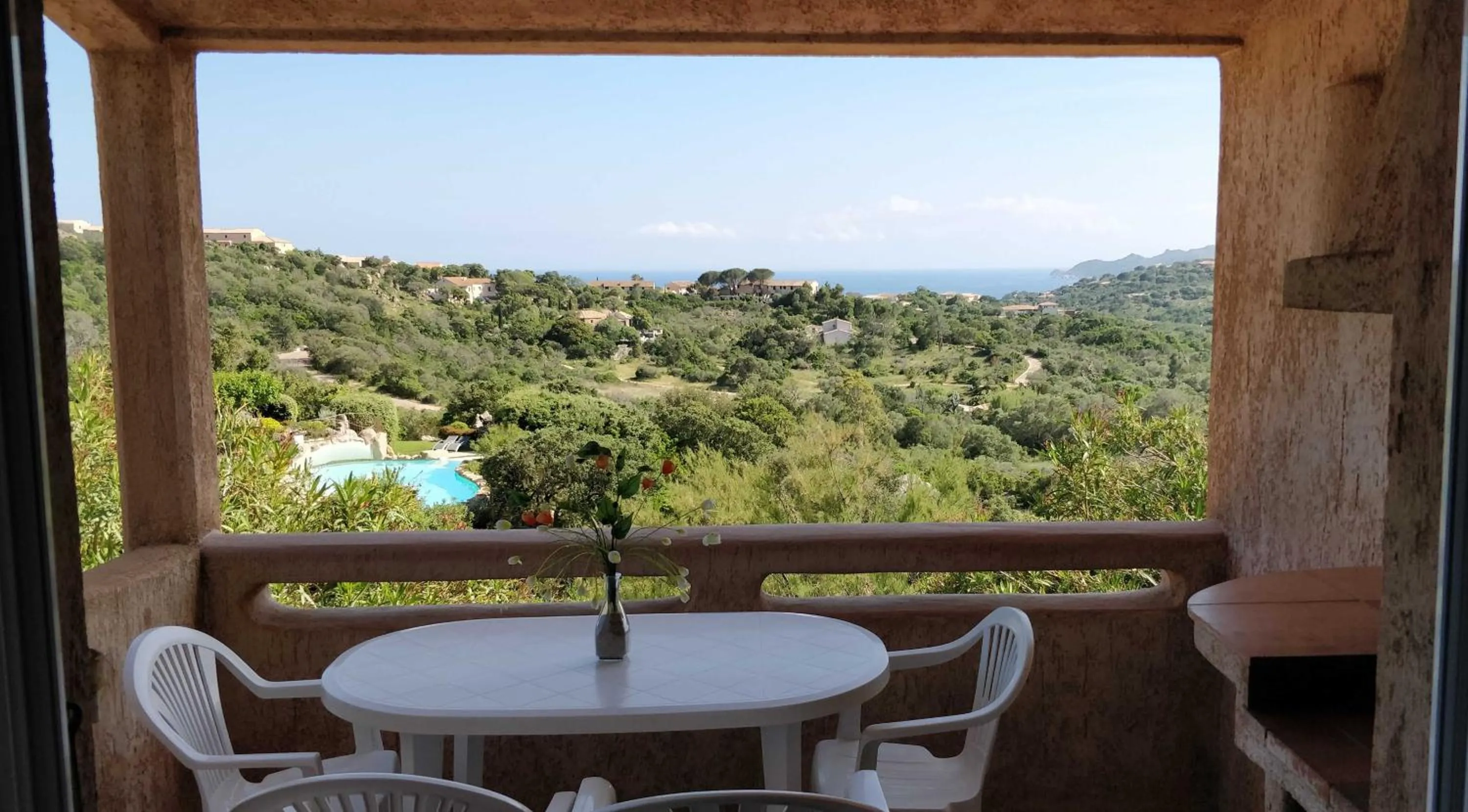 Balcony/Terrace in Résidence Liccia di Furu