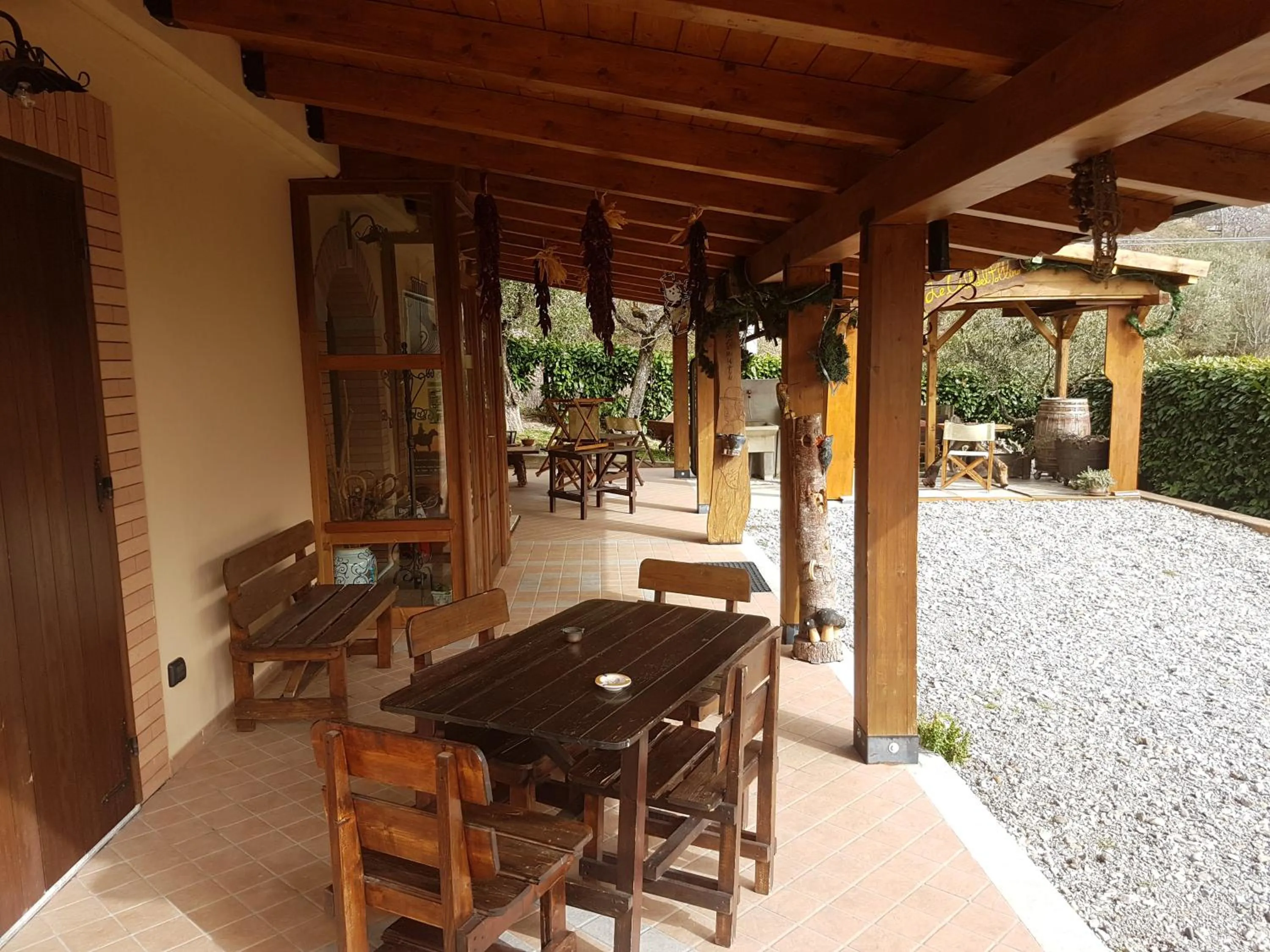Facade/entrance in Le Chalet del Pollino