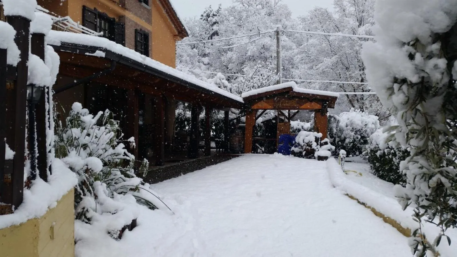 Winter in Le Chalet del Pollino