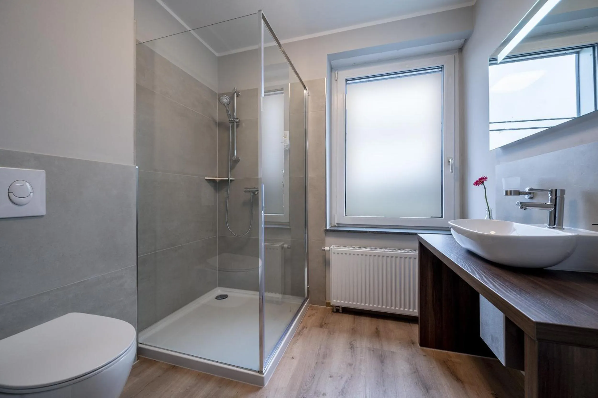 Bathroom in Hotel Zu Freunden