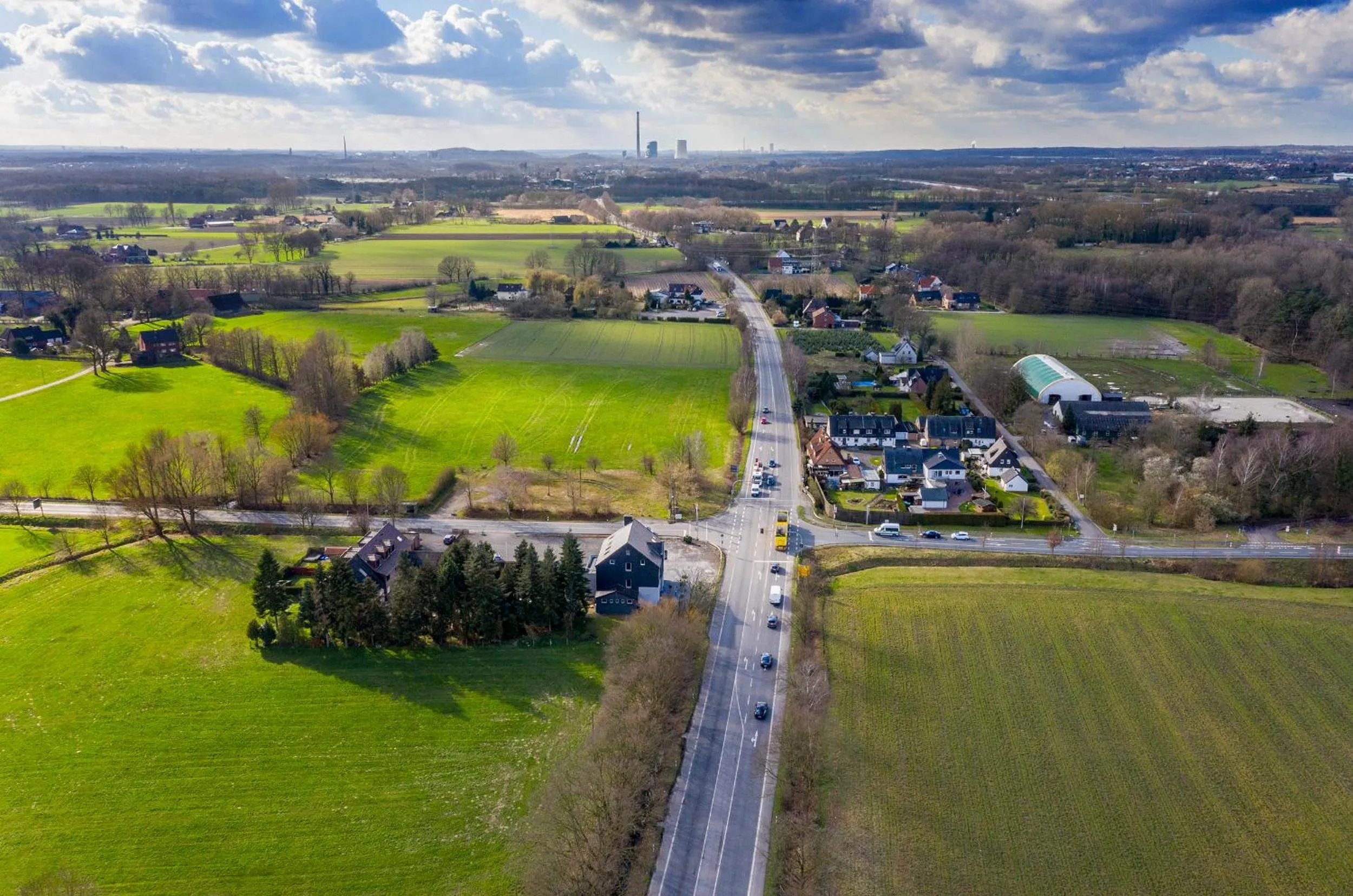 Bird's eye view in Hotel Zu Freunden