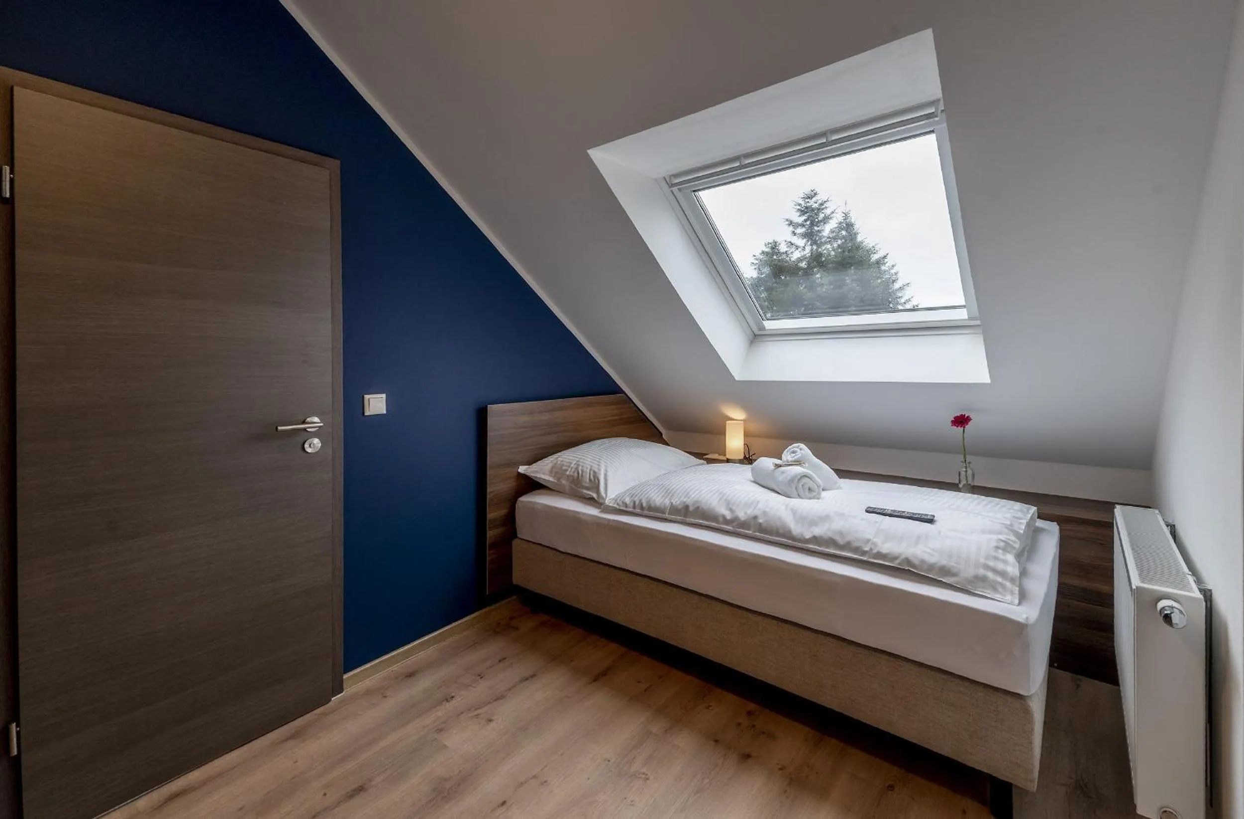 Bed in Hotel Zu Freunden