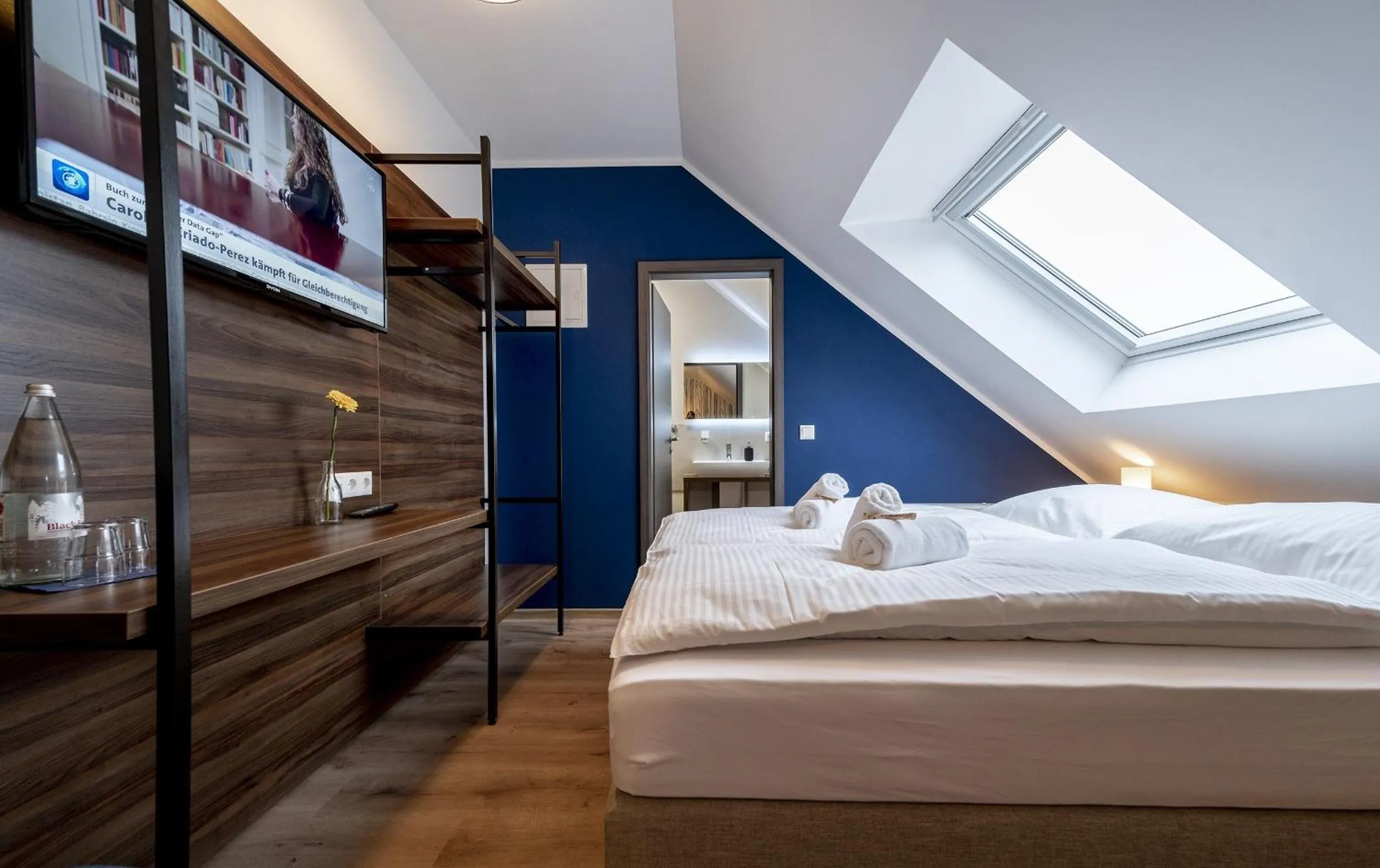 Bed in Hotel Zu Freunden