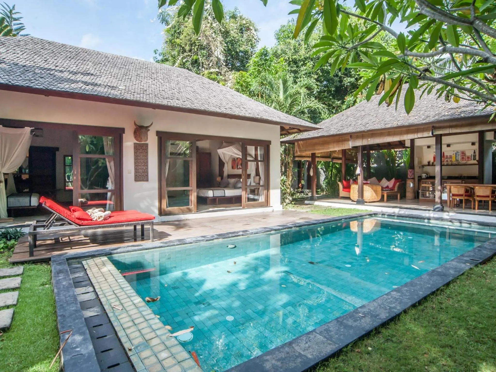 Swimming pool in Mango Tree Villas Jimbaran Bali