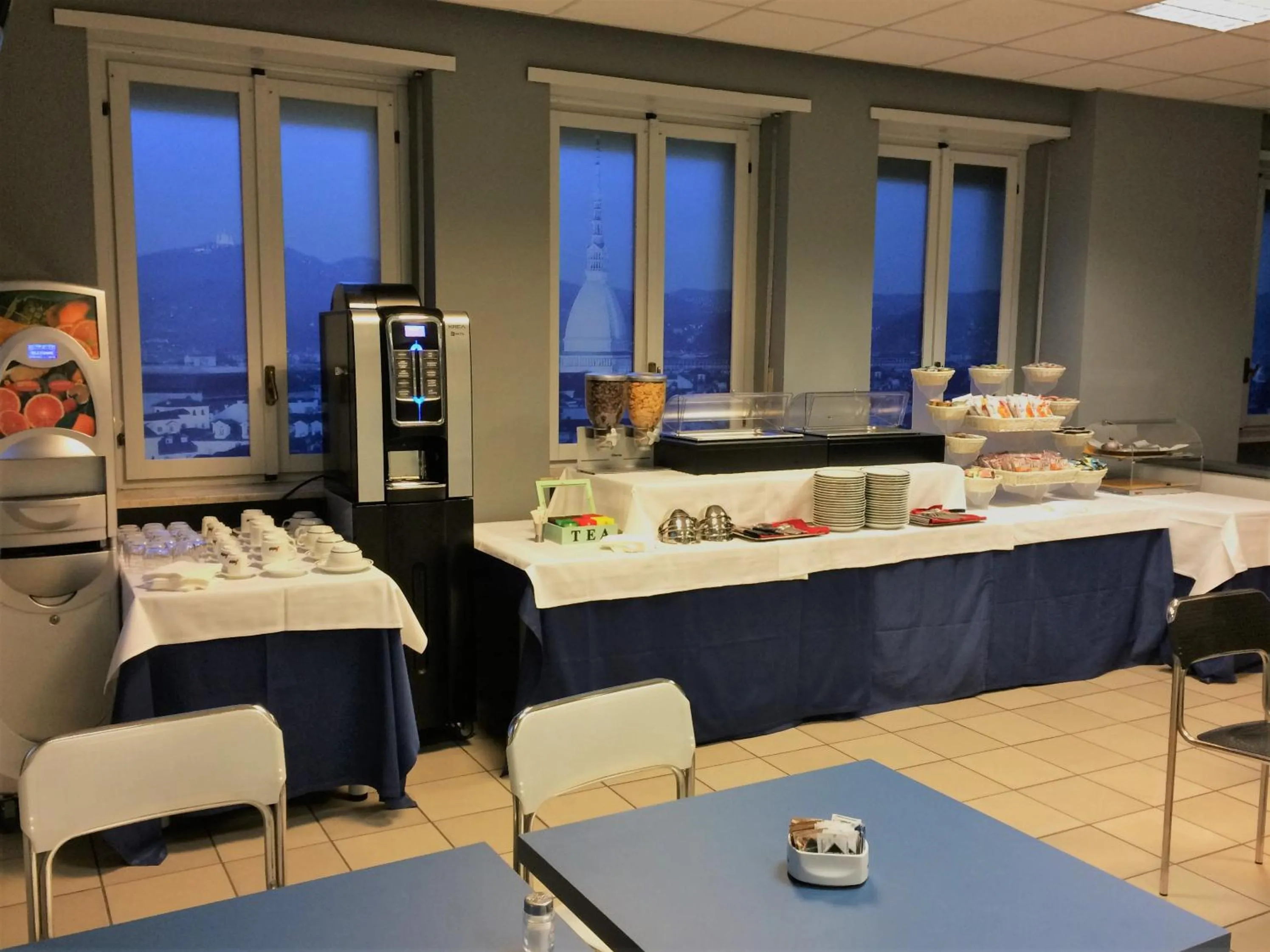 Continental breakfast in Twelve Hotel