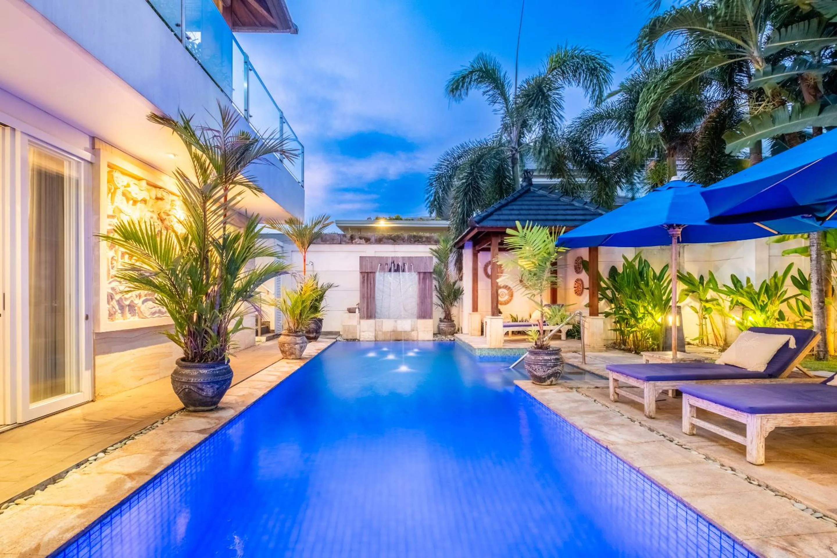 Swimming pool in AQ-VA Hotel & Villas Seminyak