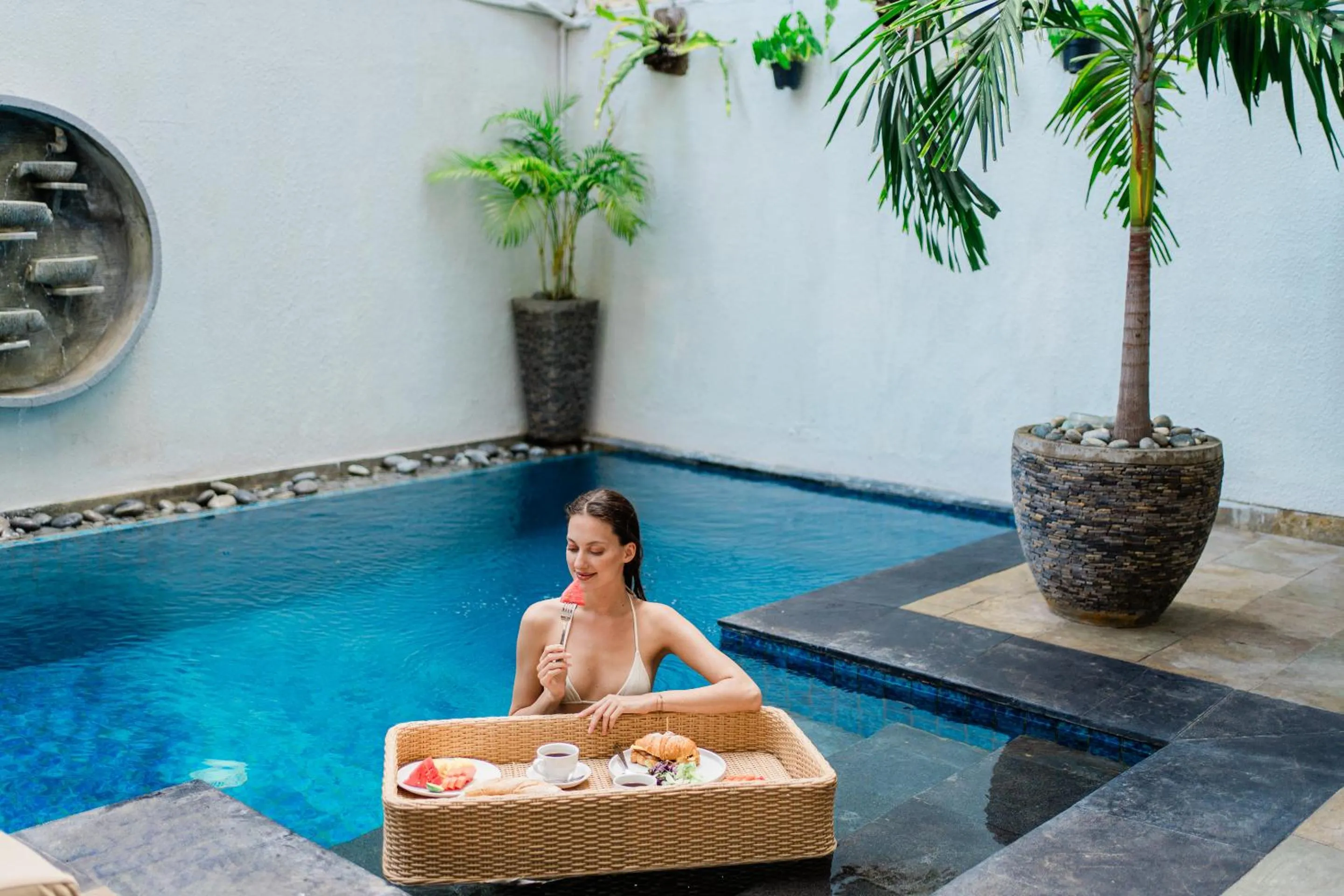 Swimming pool in AQ-VA Hotel & Villas Seminyak