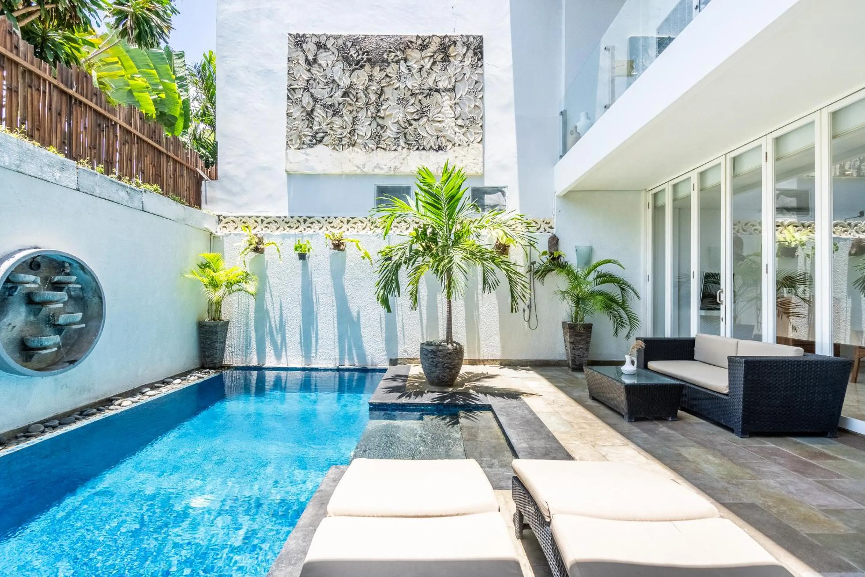 Seating area in AQ-VA Hotel & Villas Seminyak