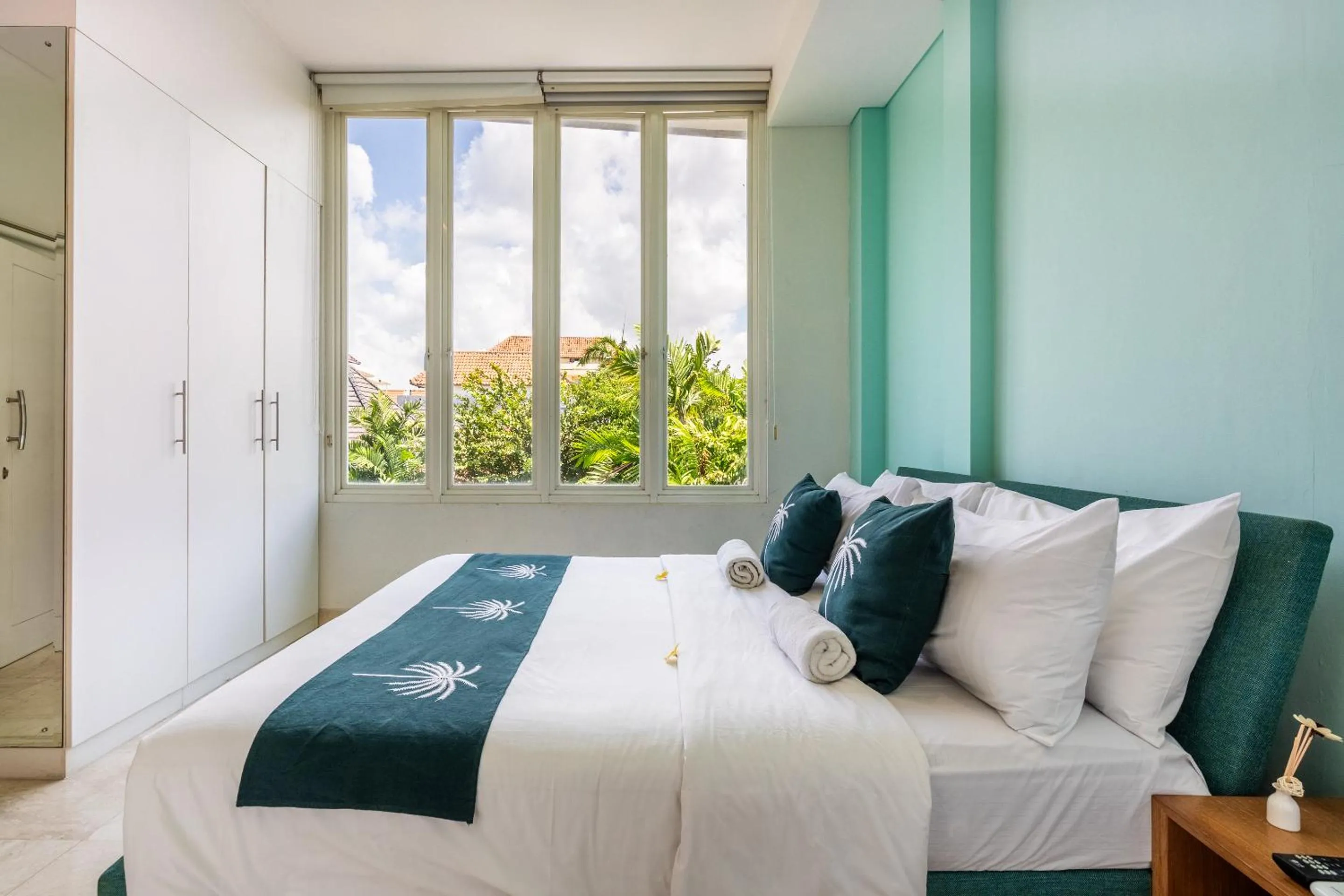 Bed in AQ-VA Hotel & Villas Seminyak