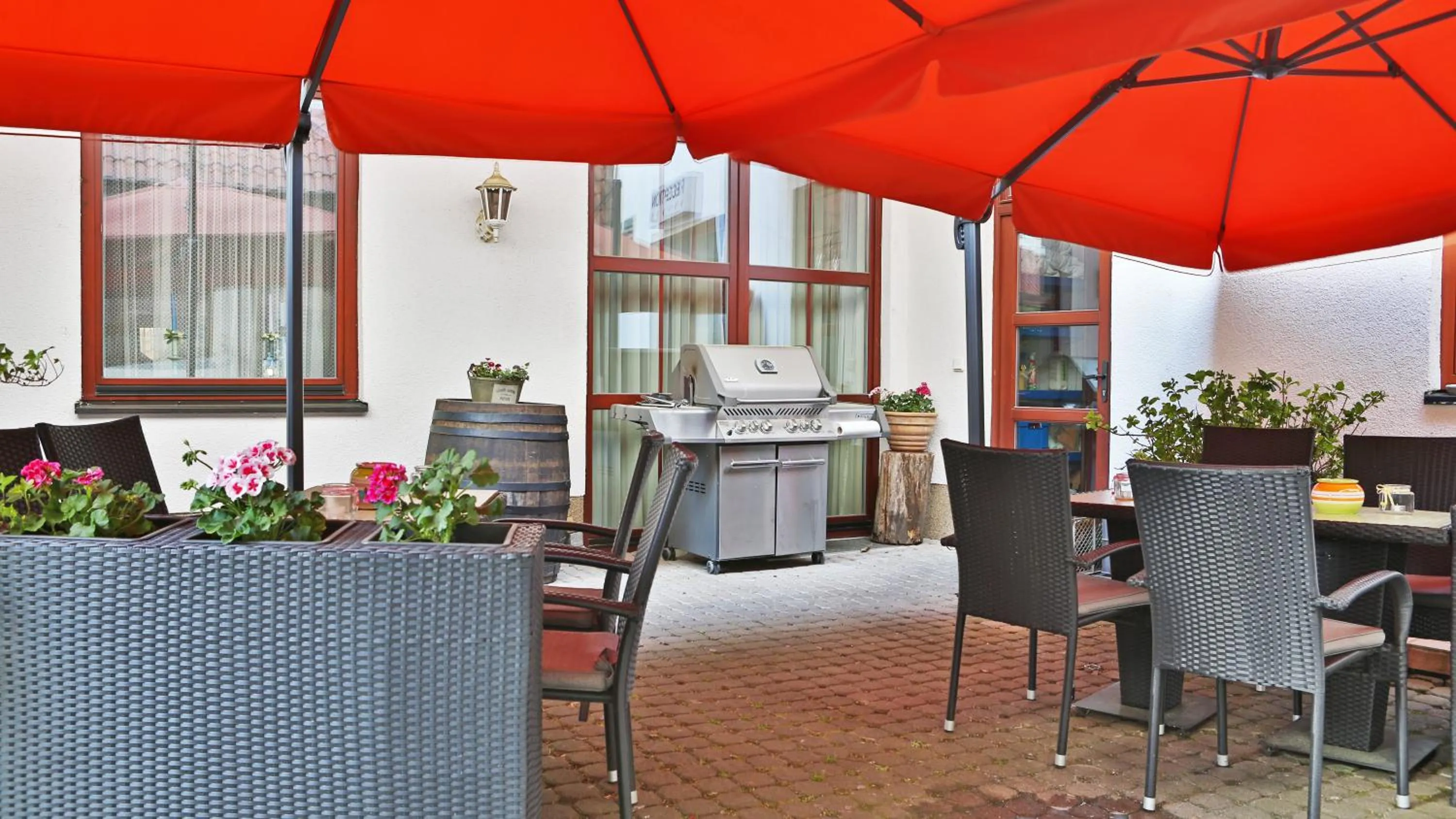 Patio in Hotel Zum Löwen