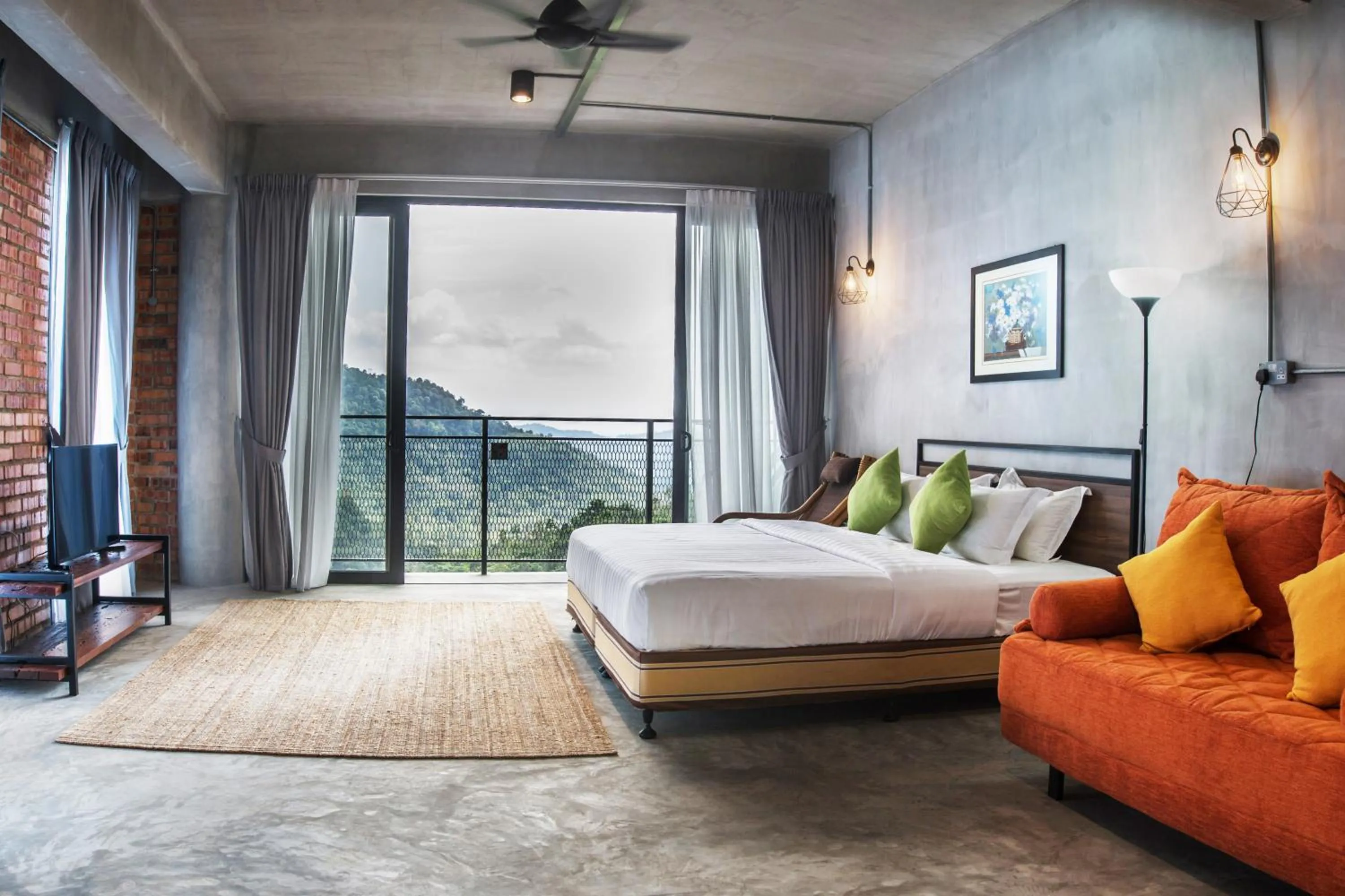 Bed in Sembayu Villa