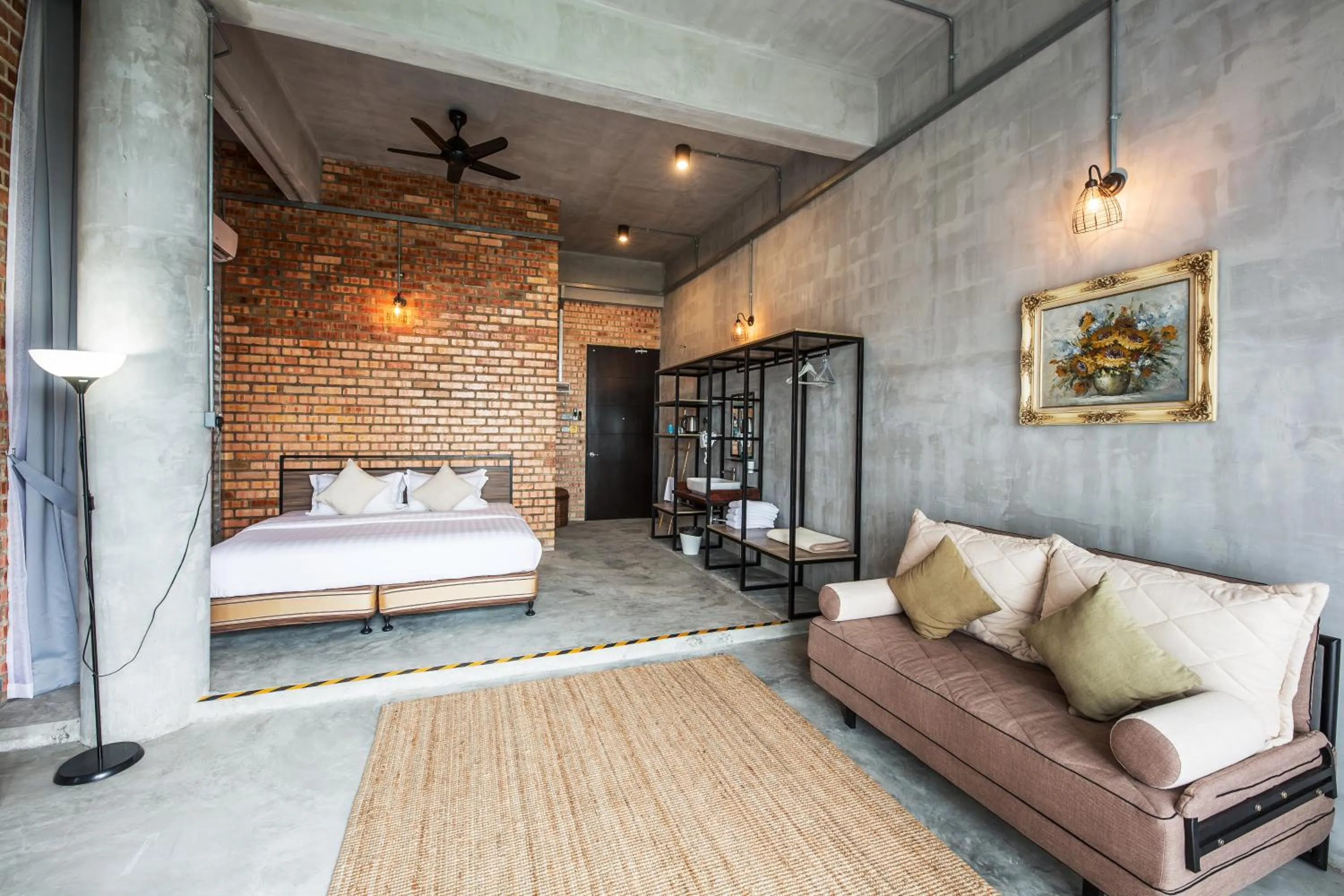 Bed in Sembayu Villa