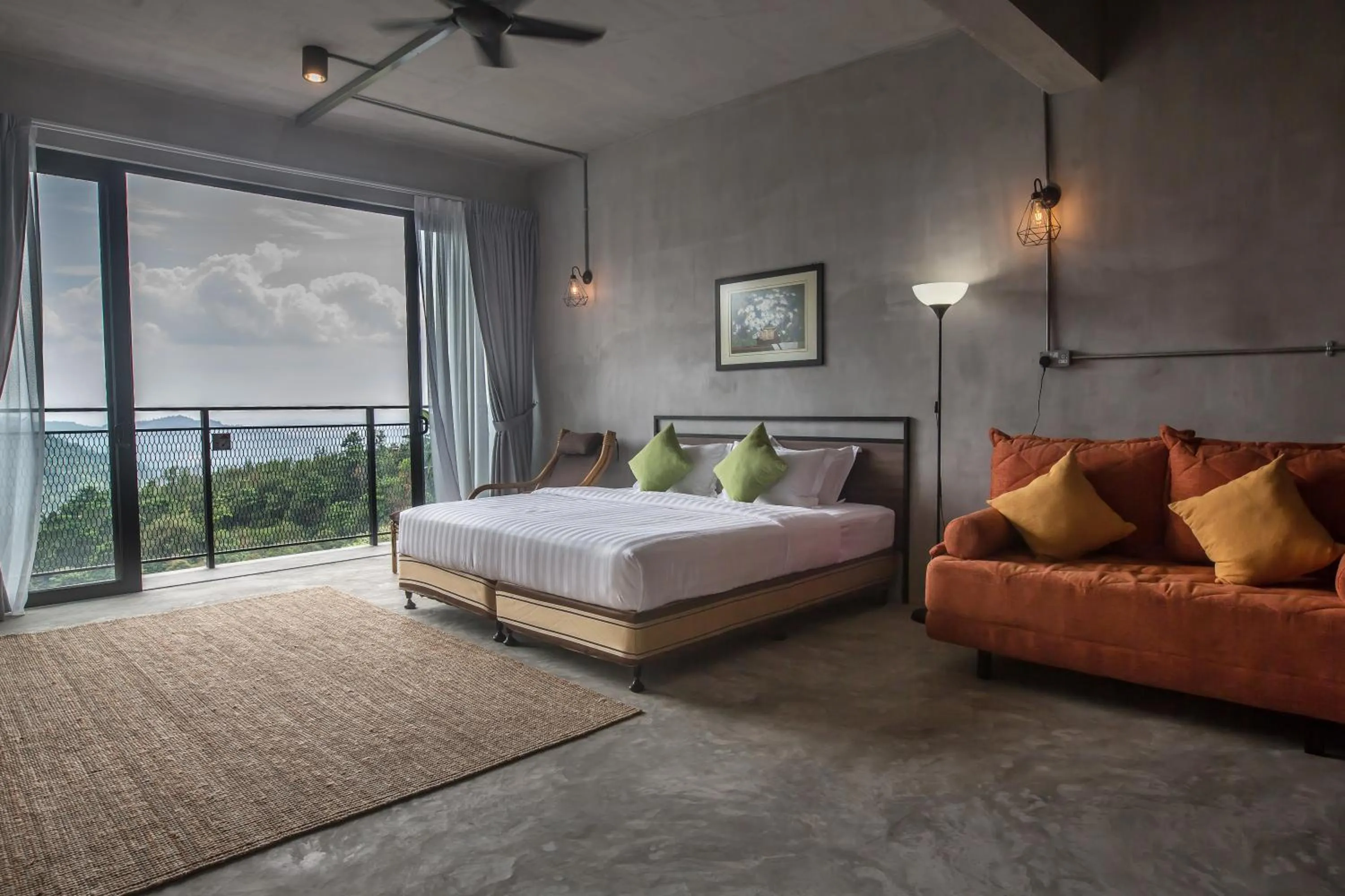 Bed in Sembayu Villa