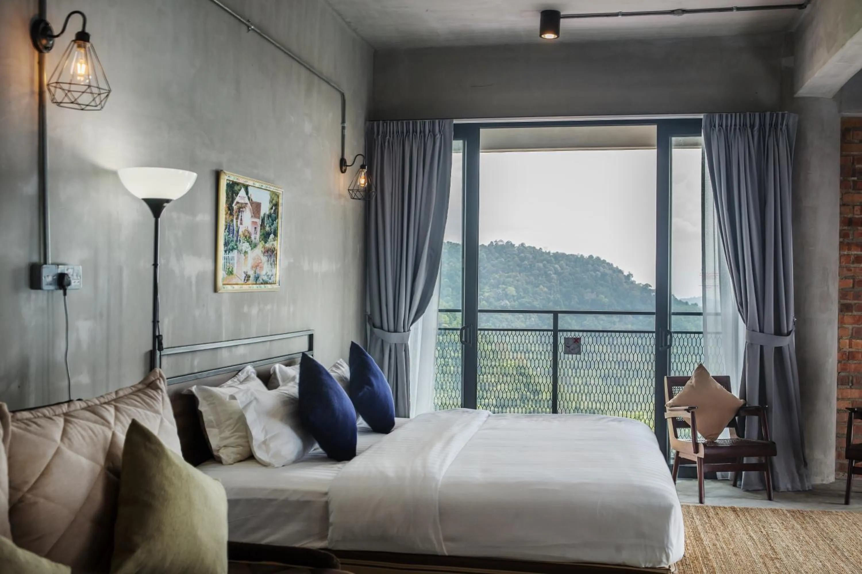 Bed in Sembayu Villa