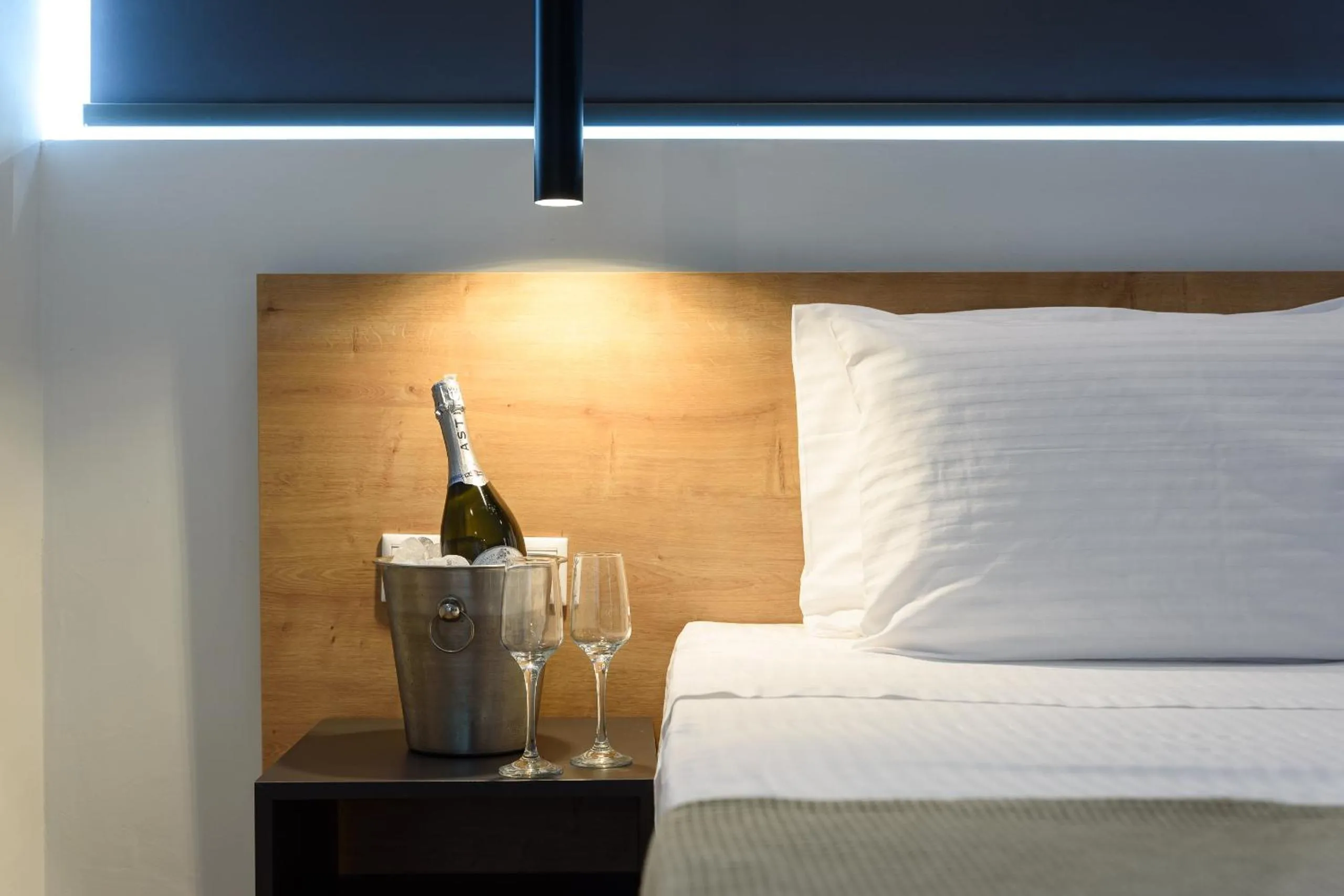 Bedroom, Bed in City Gate Hotel Airport Thessaloniki